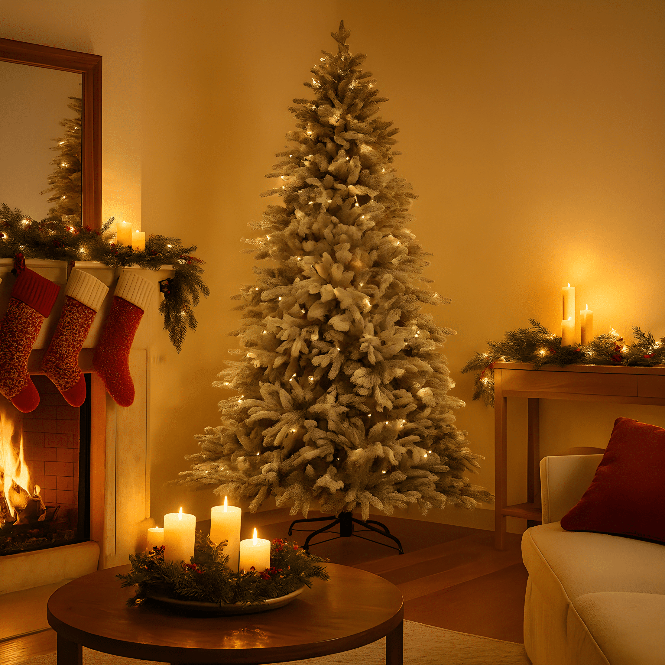 Alberi di Natale Innevati - MondoViro