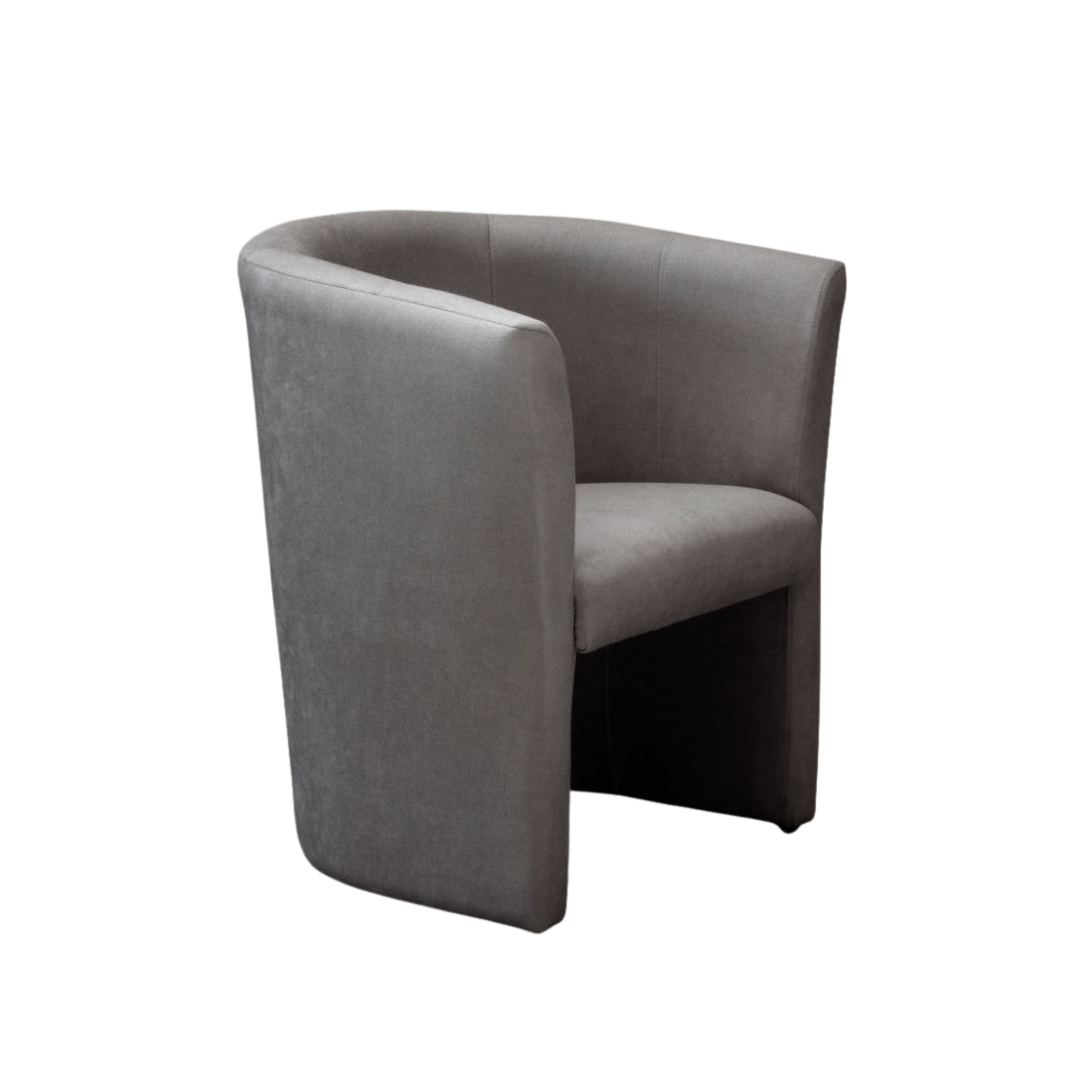 Modern fabric armchair "Belize" with wooden frame cm 63.5x62.5 76h