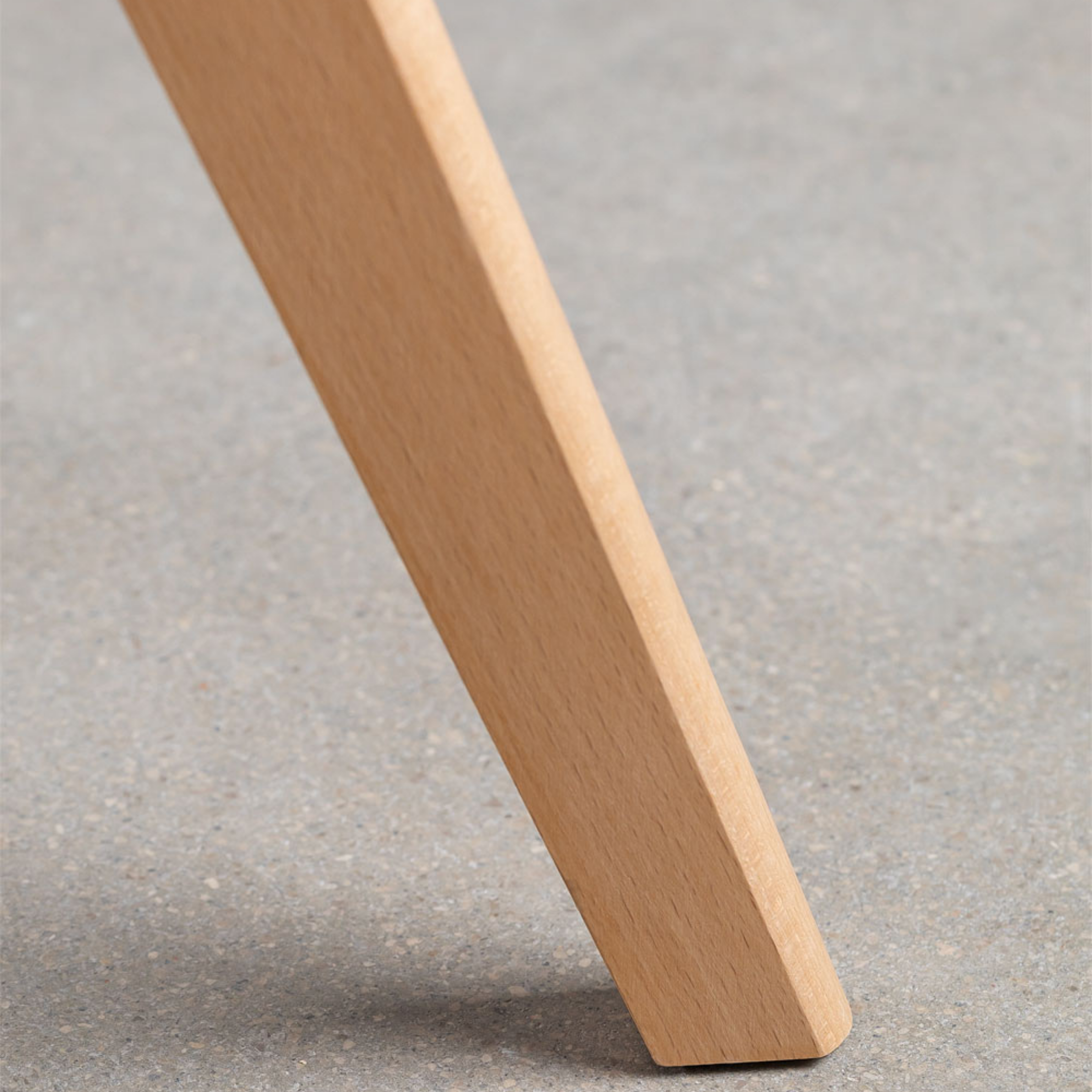 Set of padded chairs in imitation leather "Stilezze" armchairs with wooden legs cm 52x48.5 82h