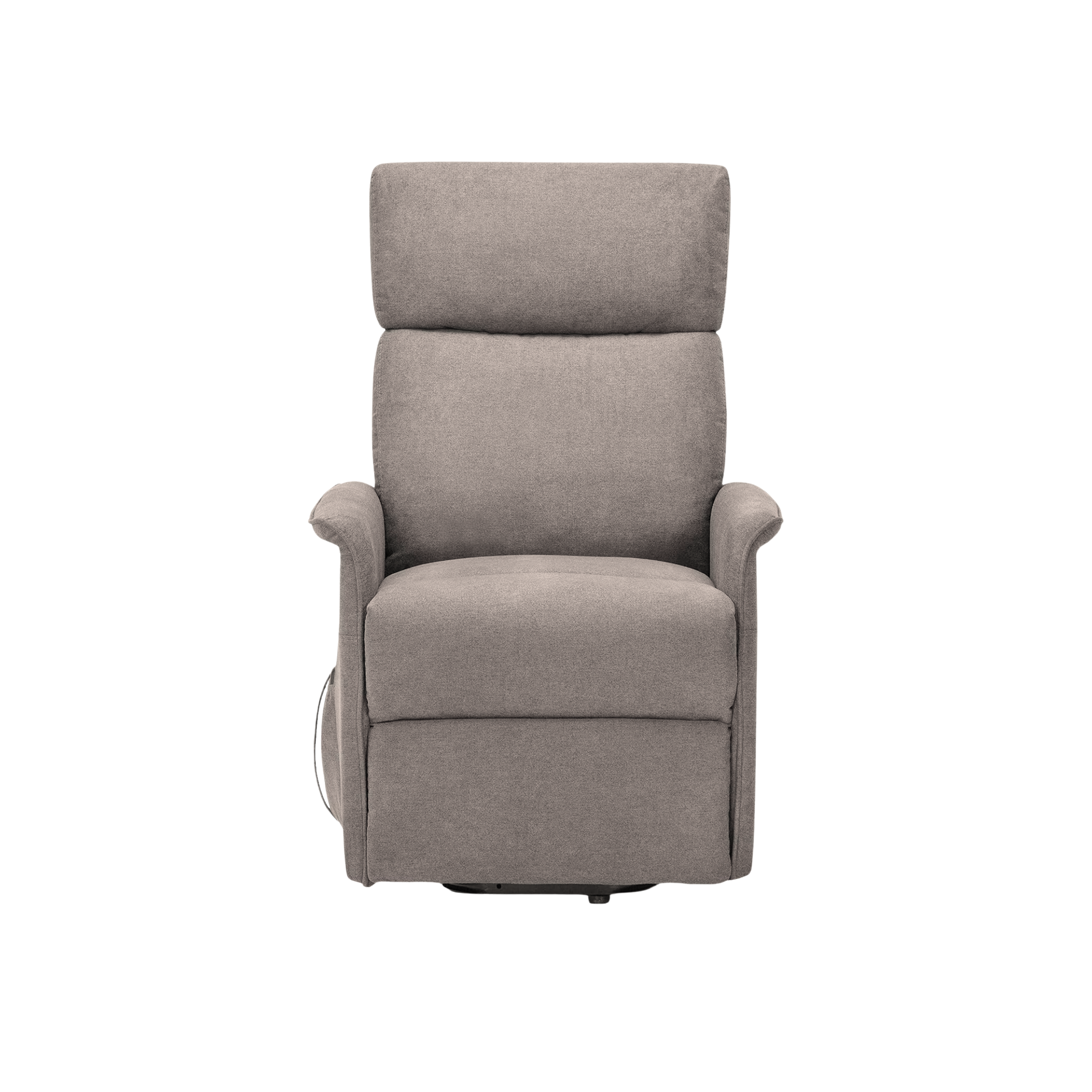"Relax" reclining armchair with lift function in enjoy fabric, 66x90 cm, 97h