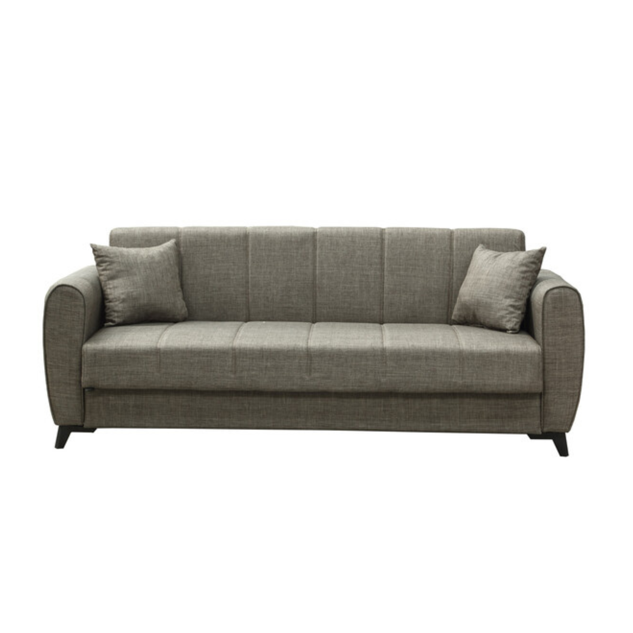"Delia" sofa bed for living room in modern fabric 210x78 cm 78h