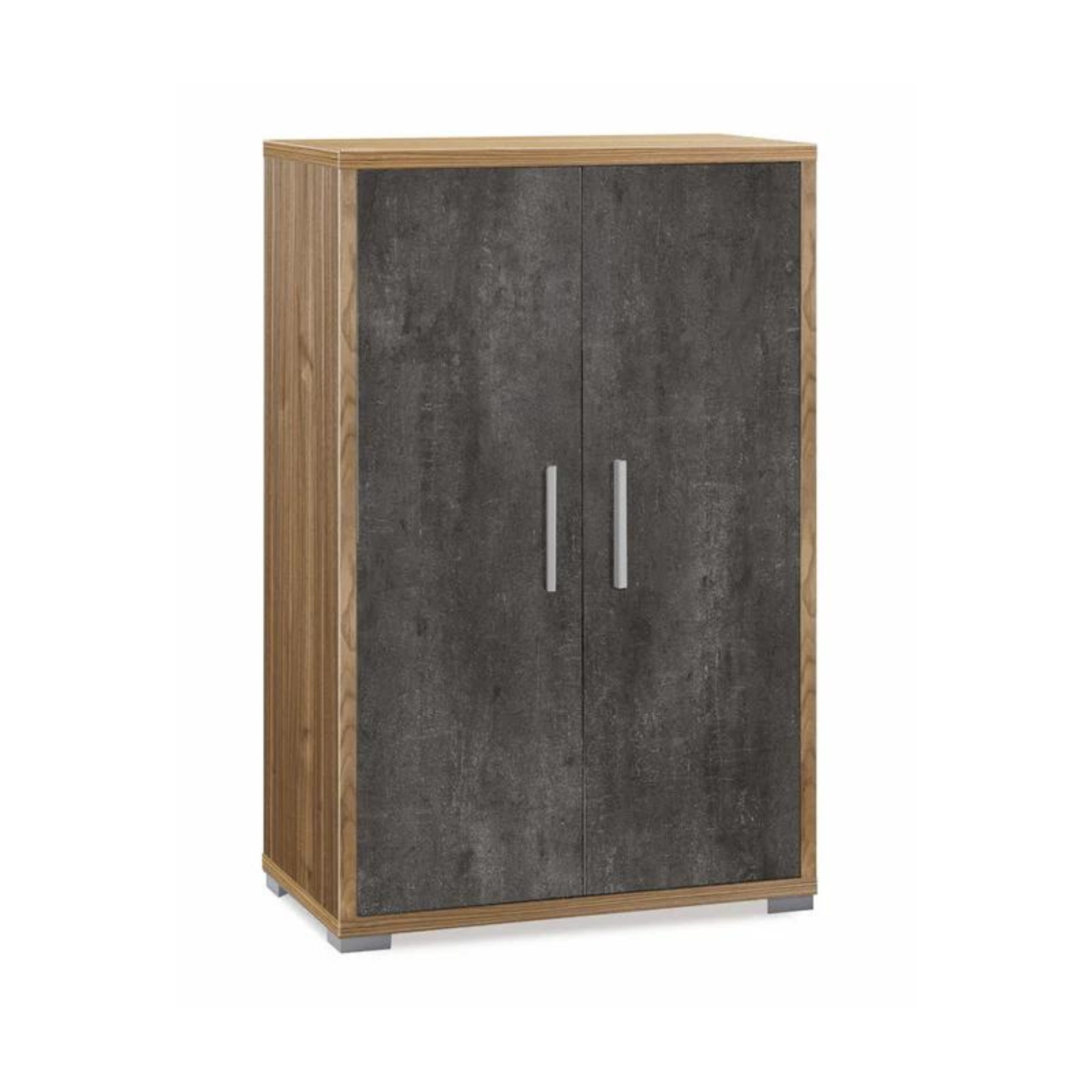 2-door cabinet with adjustable shelves "Charme" multipurpose wardrobe cm 71x41 110h