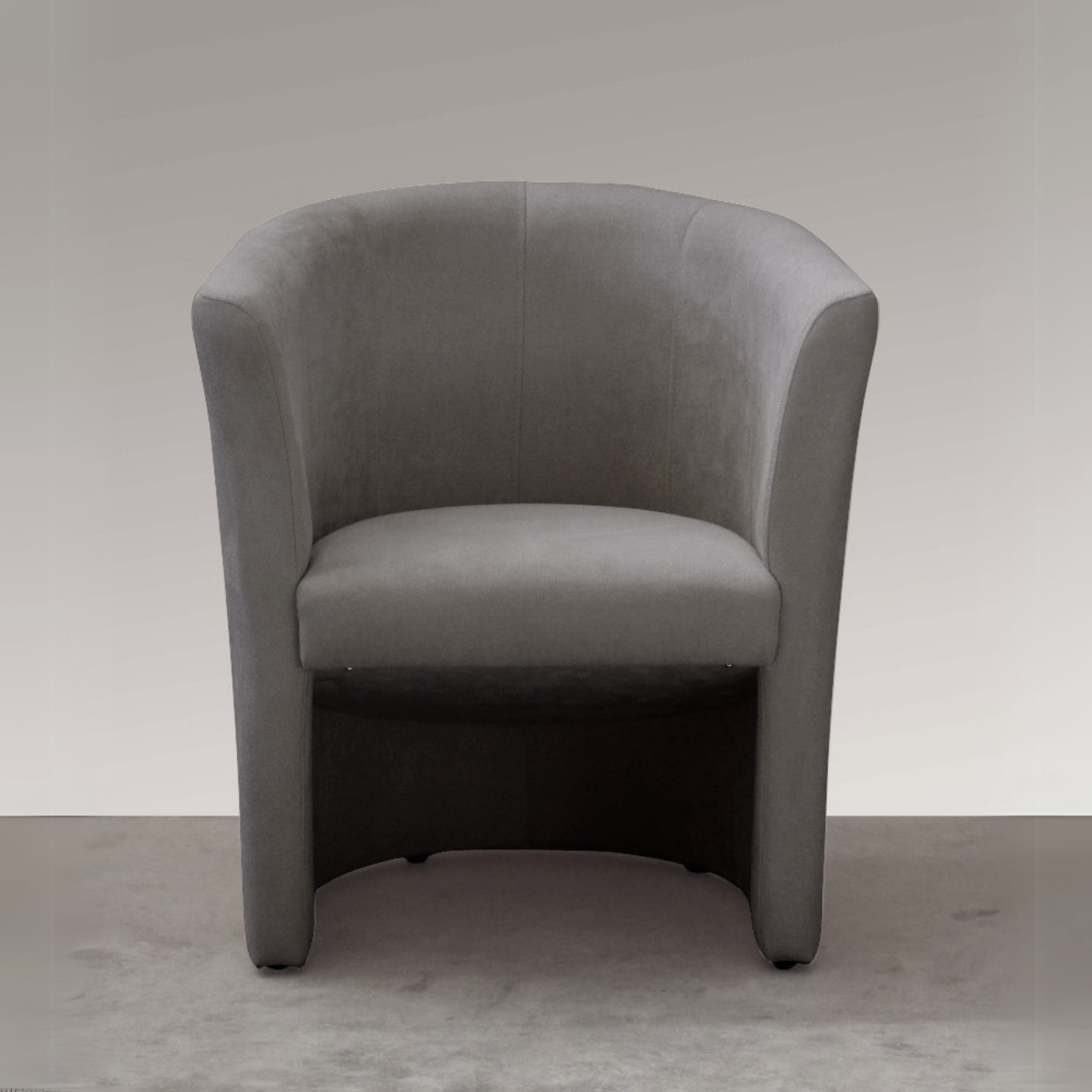 Modern fabric armchair "Belize" with wooden frame cm 63.5x62.5 76h