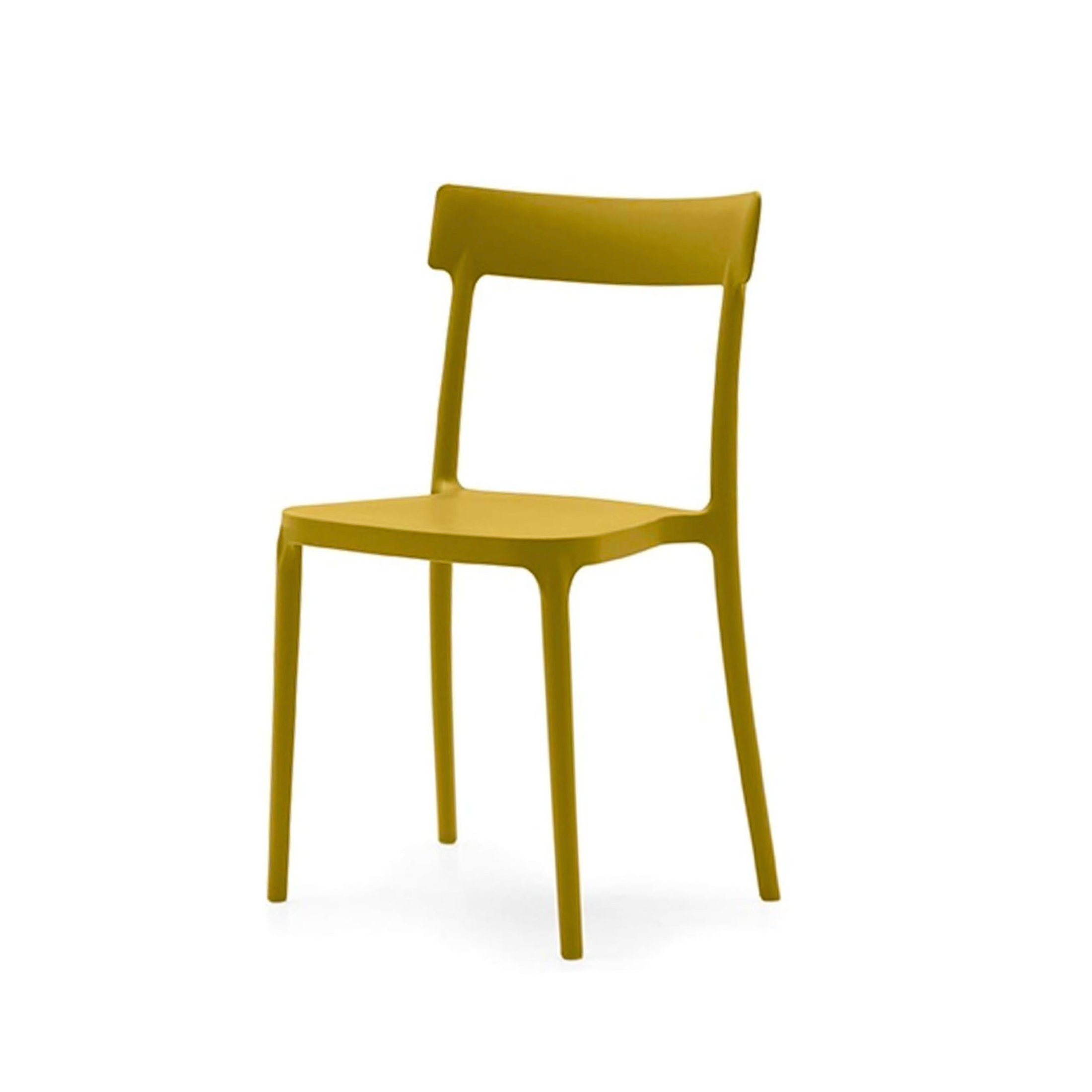 Set of modern stackable polypropylene chairs "Argo" for living room cm 48x47 82h