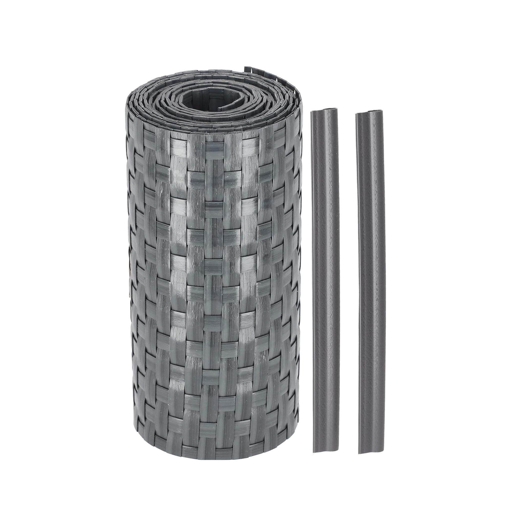 "Temp" rattan-effect privacy screen in a double-sided roll, 19 x 255 cm