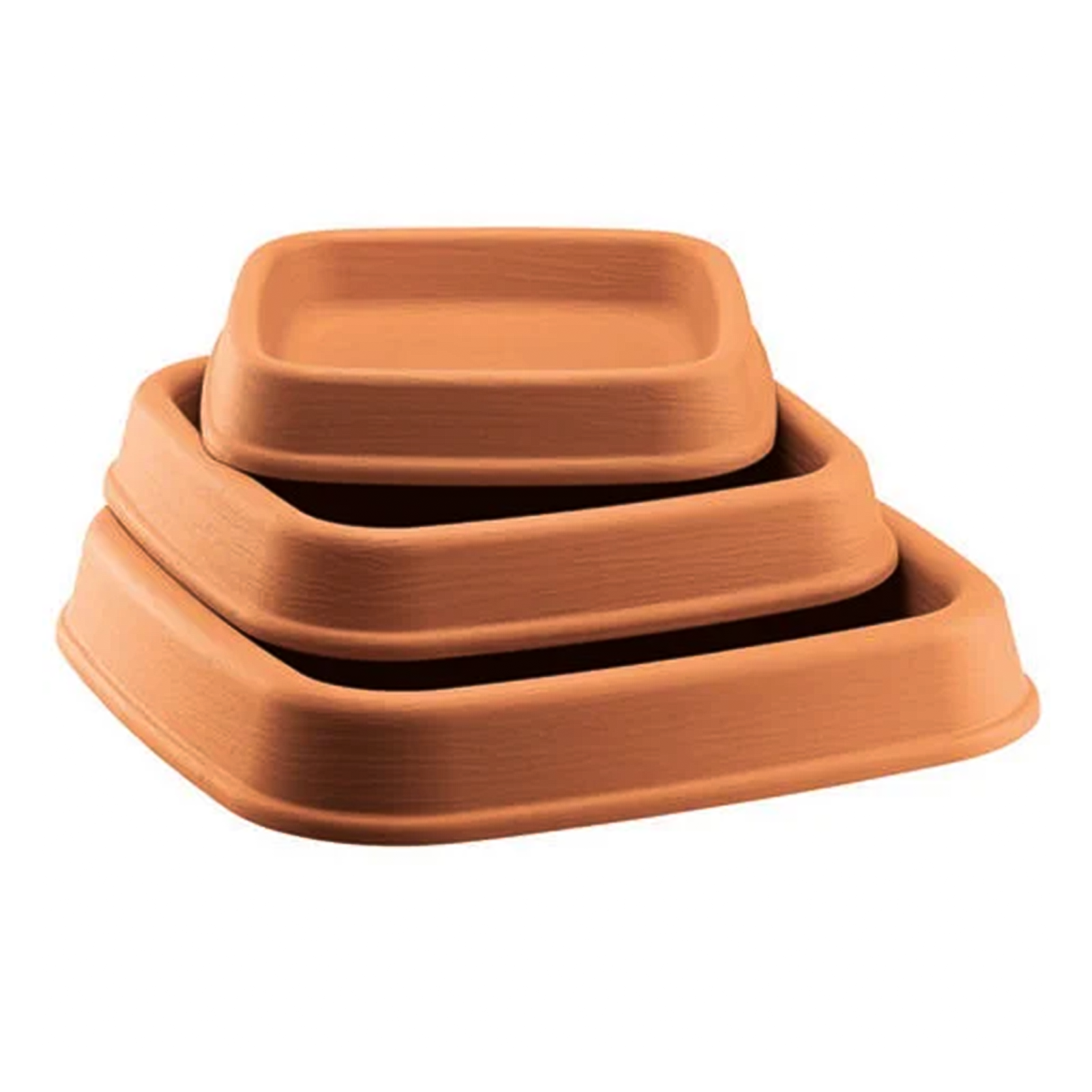 Sottovaso per fioriera in resina Flora impruneta per esterno