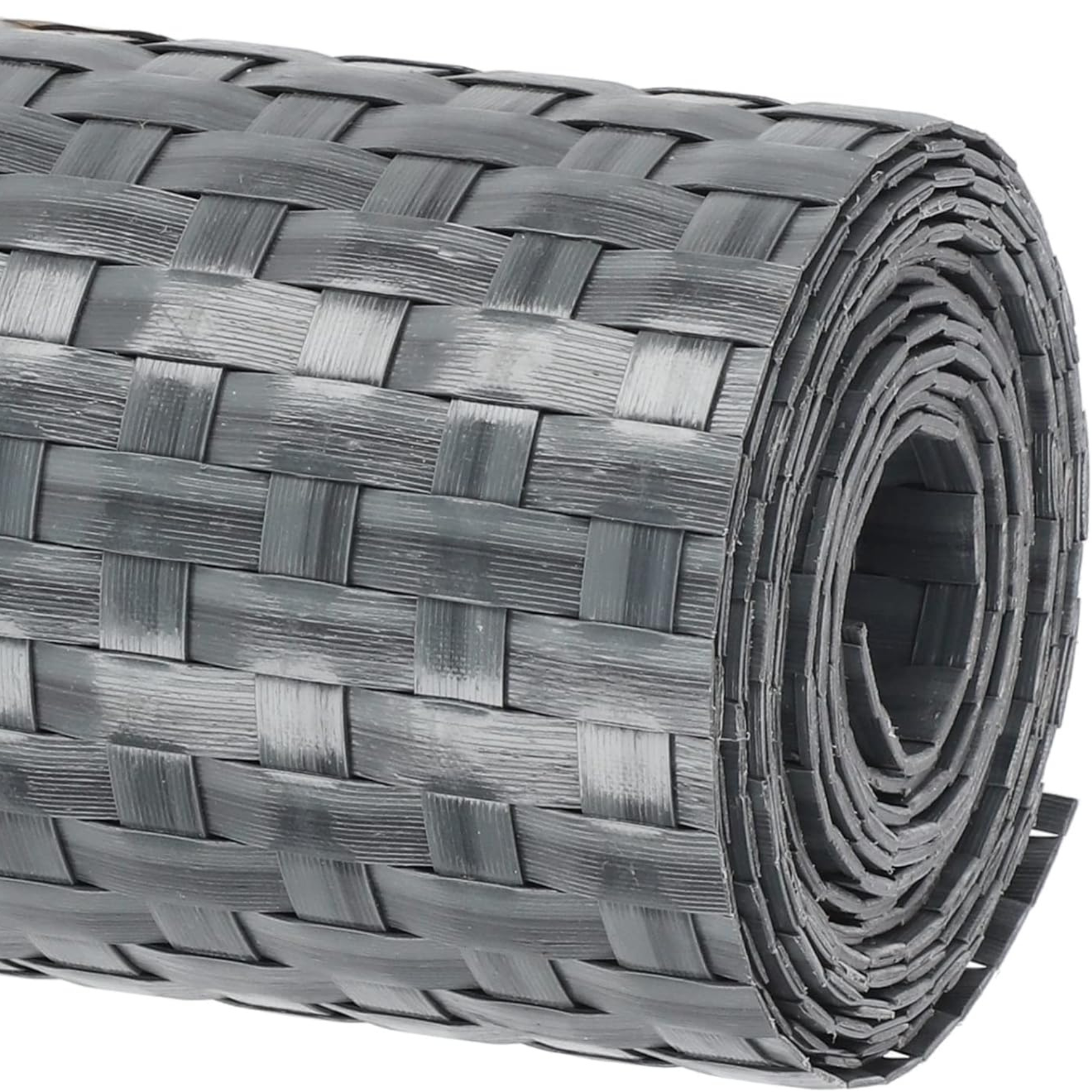 "Temp" rattan-effect privacy screen in a double-sided roll, 19 x 255 cm