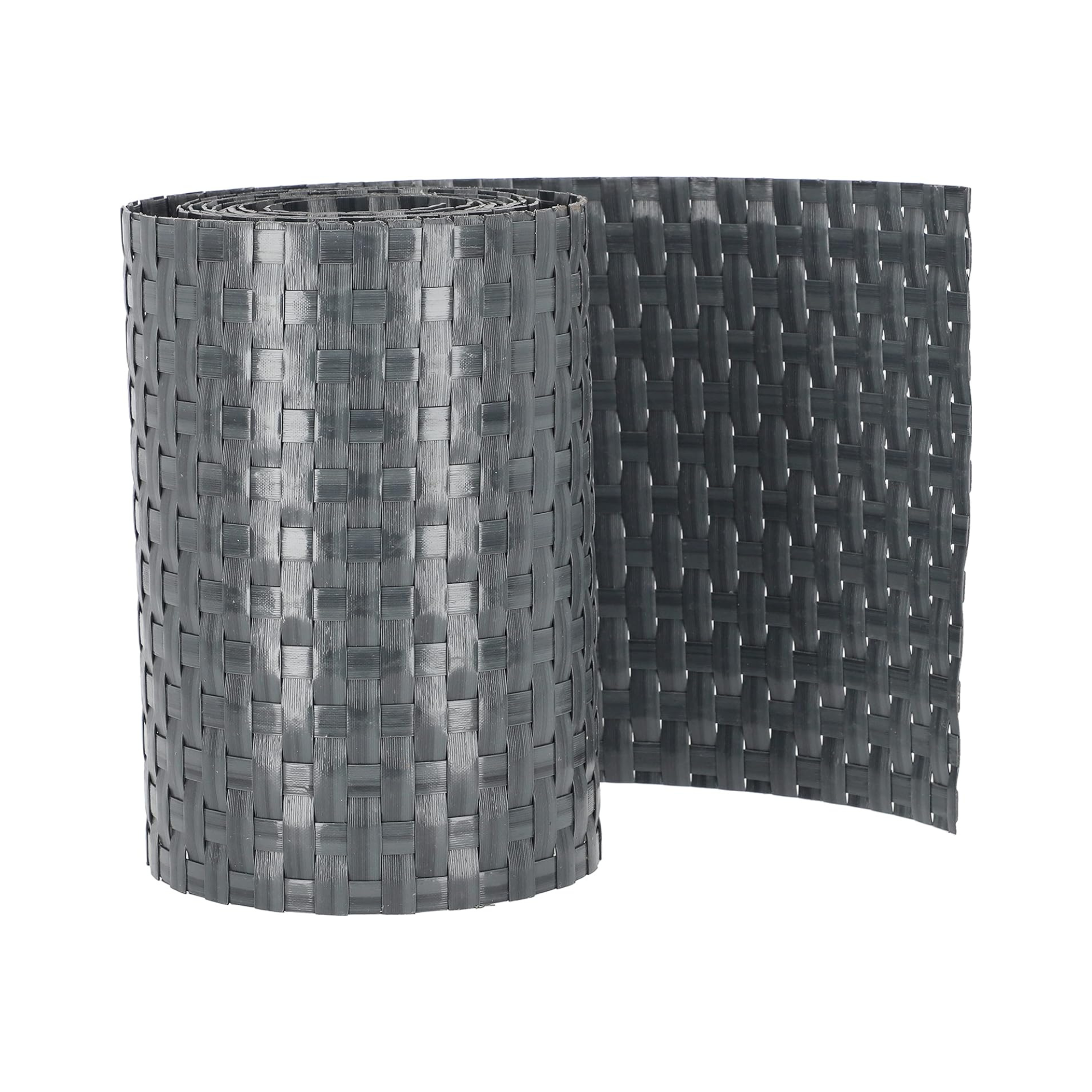 "Temp" rattan-effect privacy screen in a double-sided roll, 19 x 255 cm