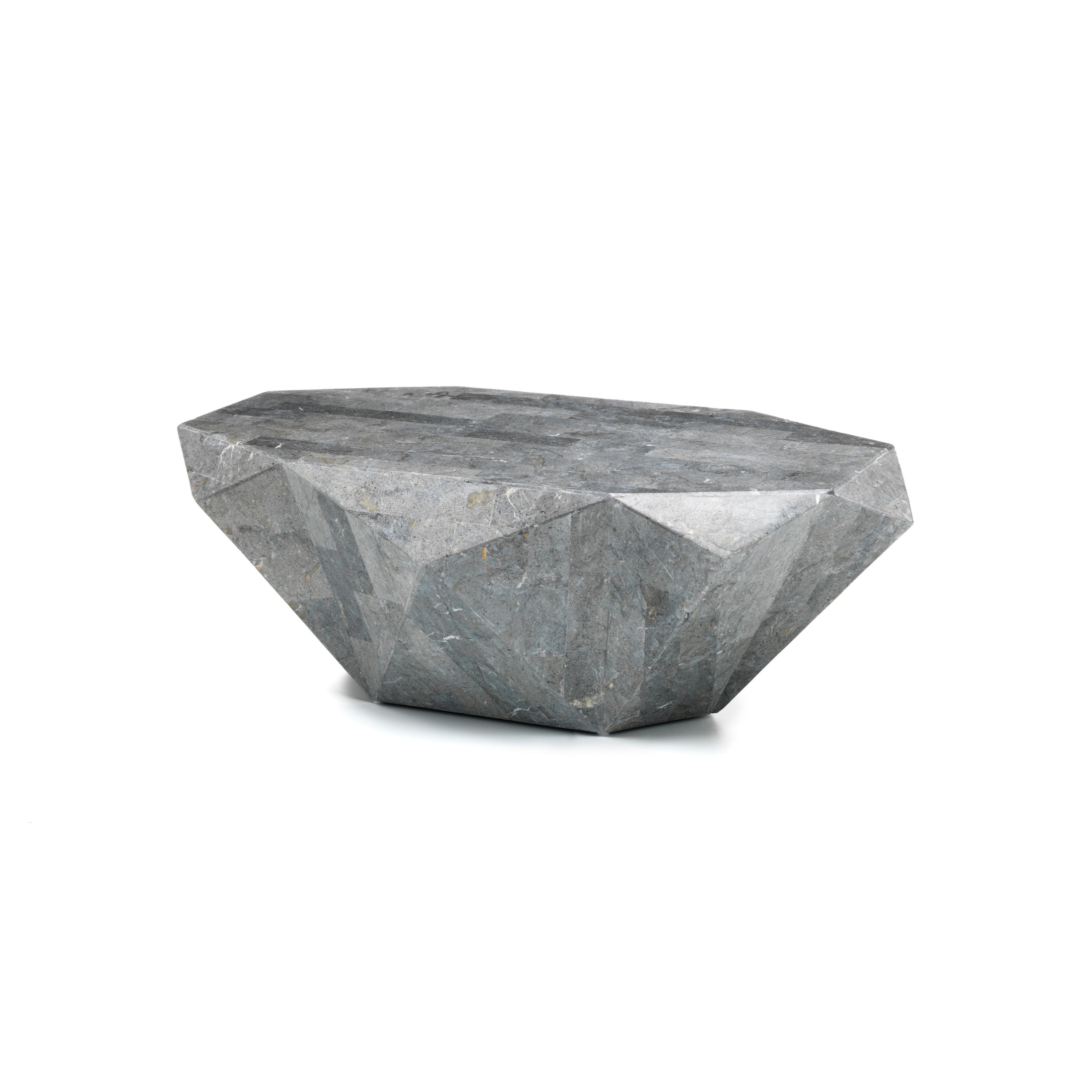 "Florenz" fossil stone coffee table