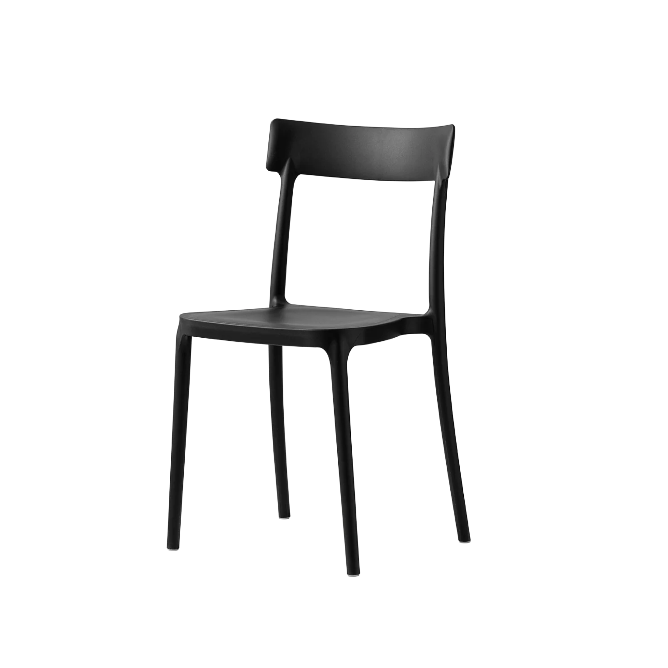 Set of modern stackable polypropylene chairs "Argo" for living room cm 48x47 82h