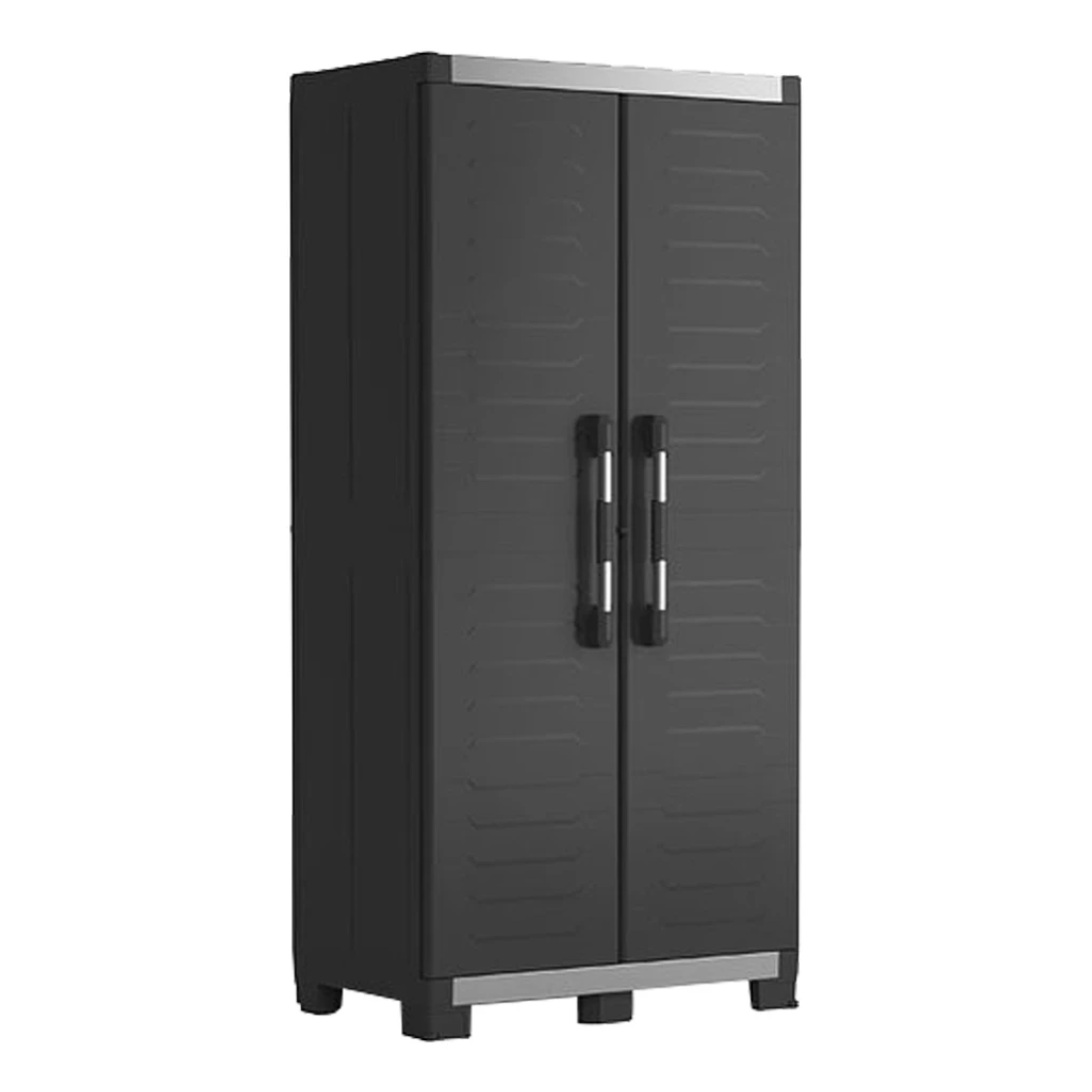 "Conny" tool cabinet with handles and metal reinforcements, 89x54 cm, 188h