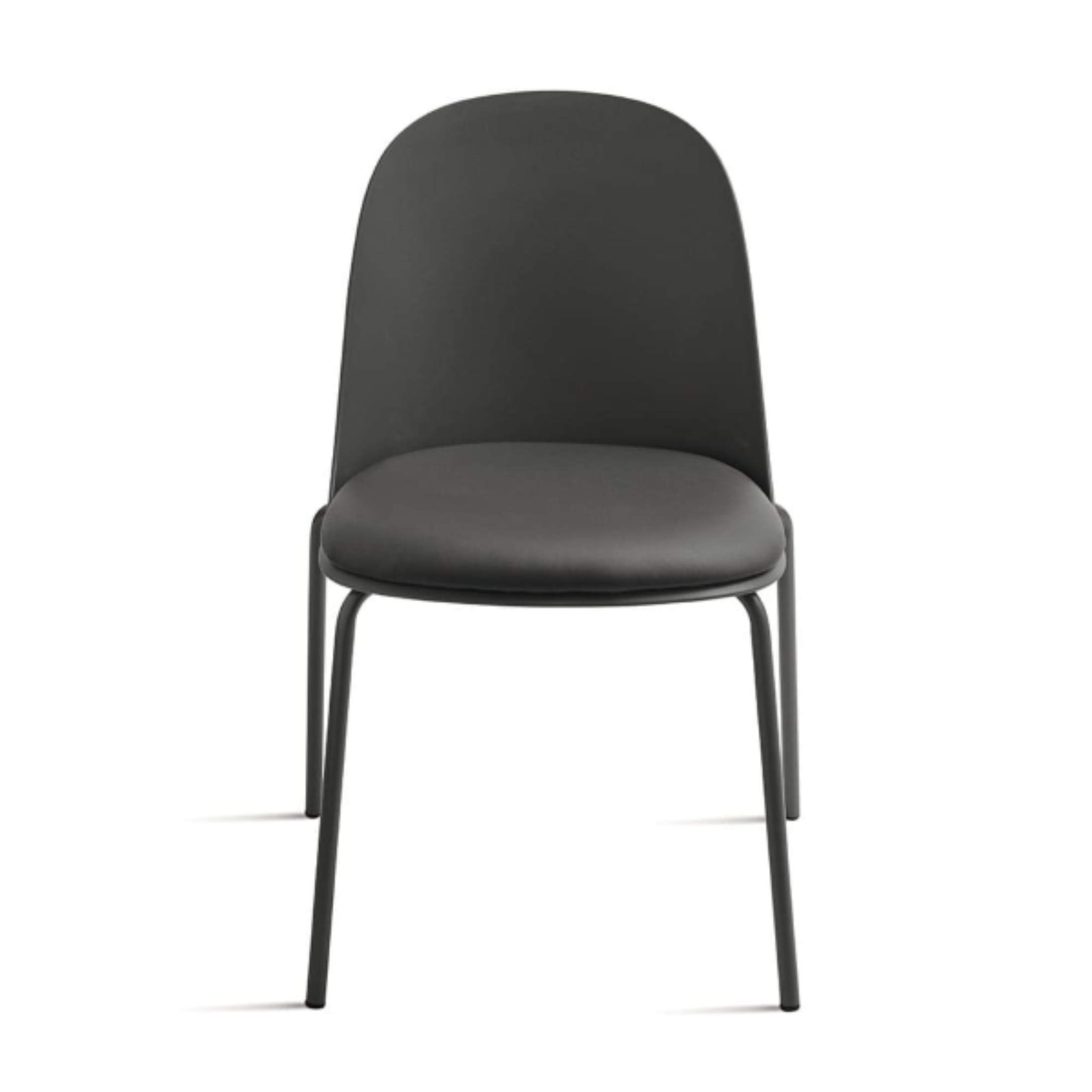 Set of modern "Marvin" upholstered chairs in polypropylene, 50x52 cm, h80 cm