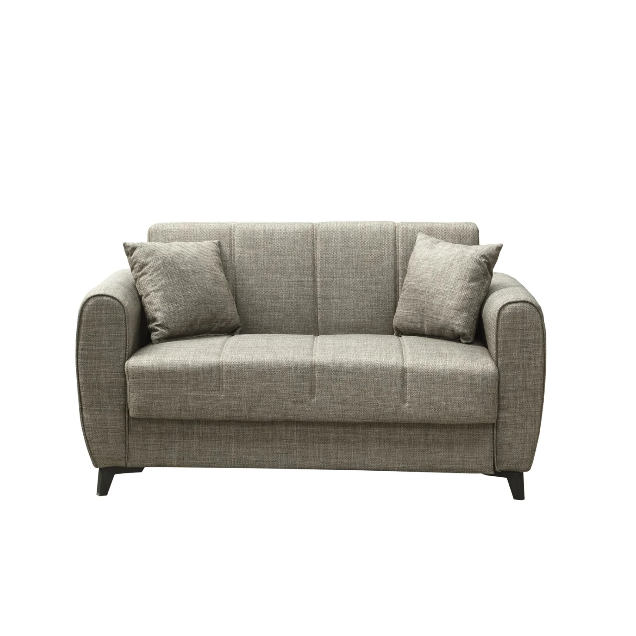 "Delia" sofa bed for living room in modern fabric 210x78 cm 78h