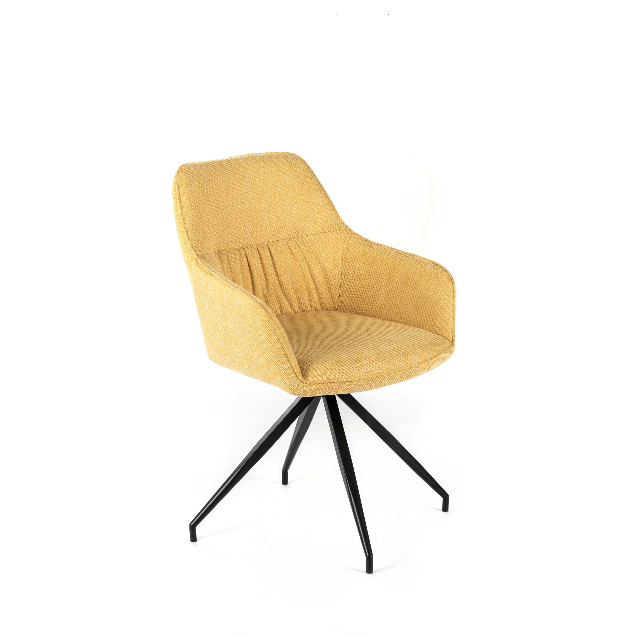 Anemone Upholstered Chair Set, Modern Fabric Living Room Armchairs