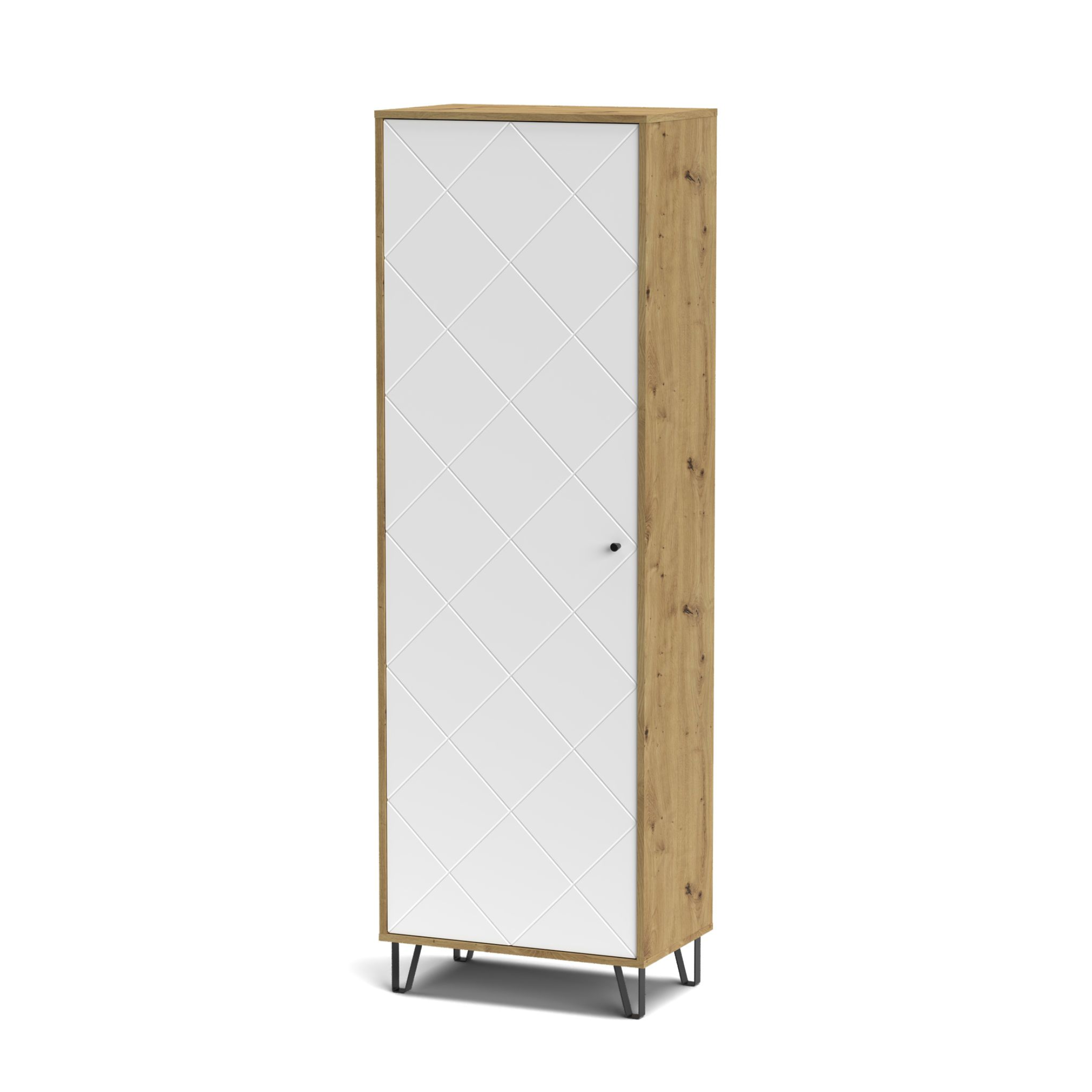 "Living Bollo" living room furniture set in artisan oak and white