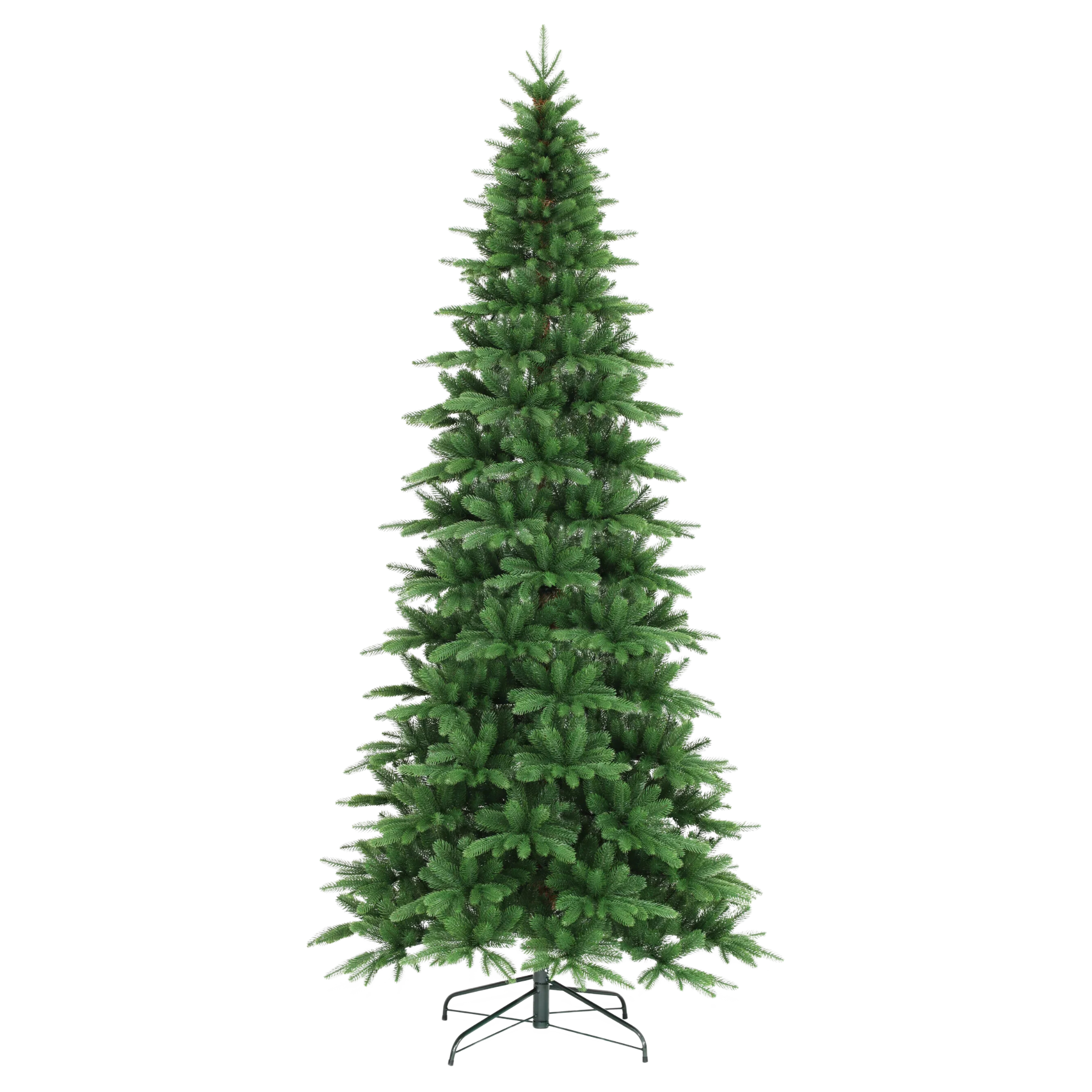 Slim "Ginger" Christmas tree with Real Touch effect, top quality