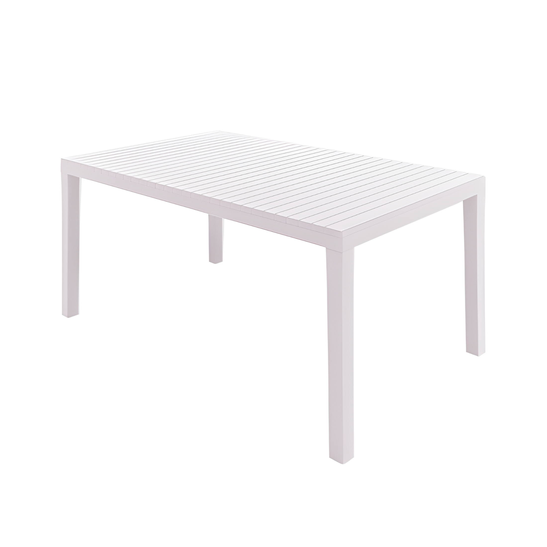 "Palau" rectangular resin outdoor table for garden veranda cm 150x90 72h