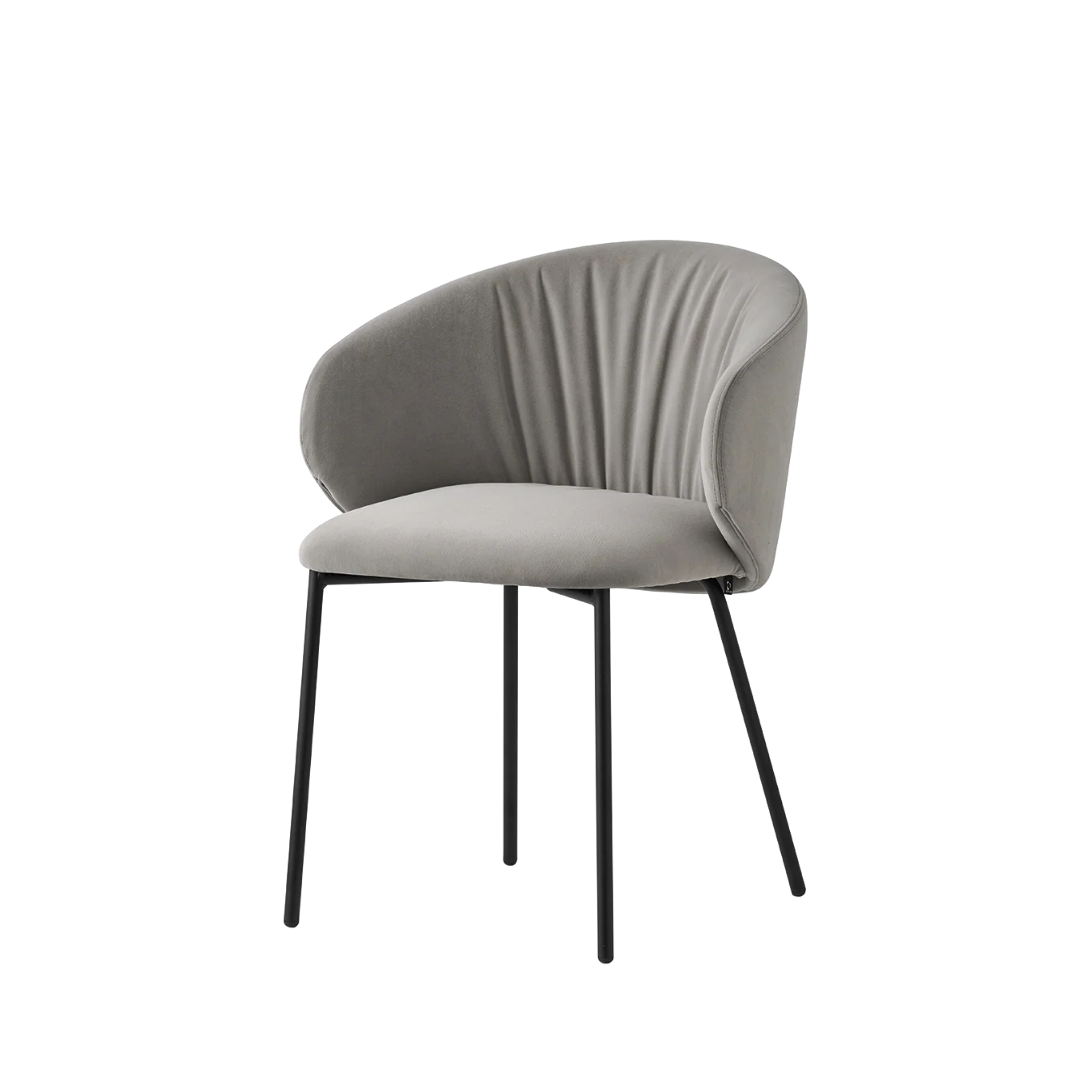 Set of "Tuka Soft" living room chairs with padded seat and backrest, 56x57 cm, 77h