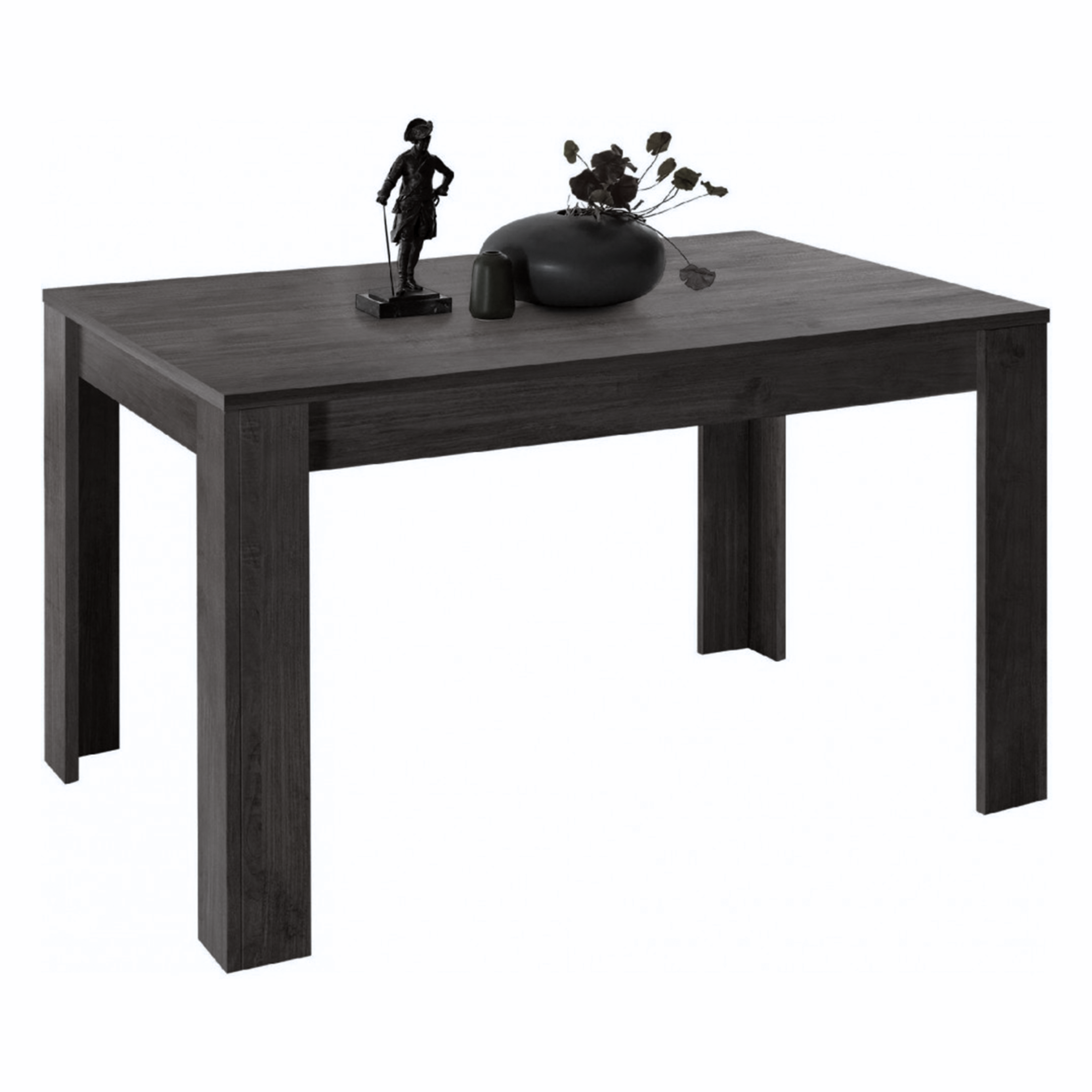 Modern extendable table "Venus" in oak wood 137/185x90 cm 79h