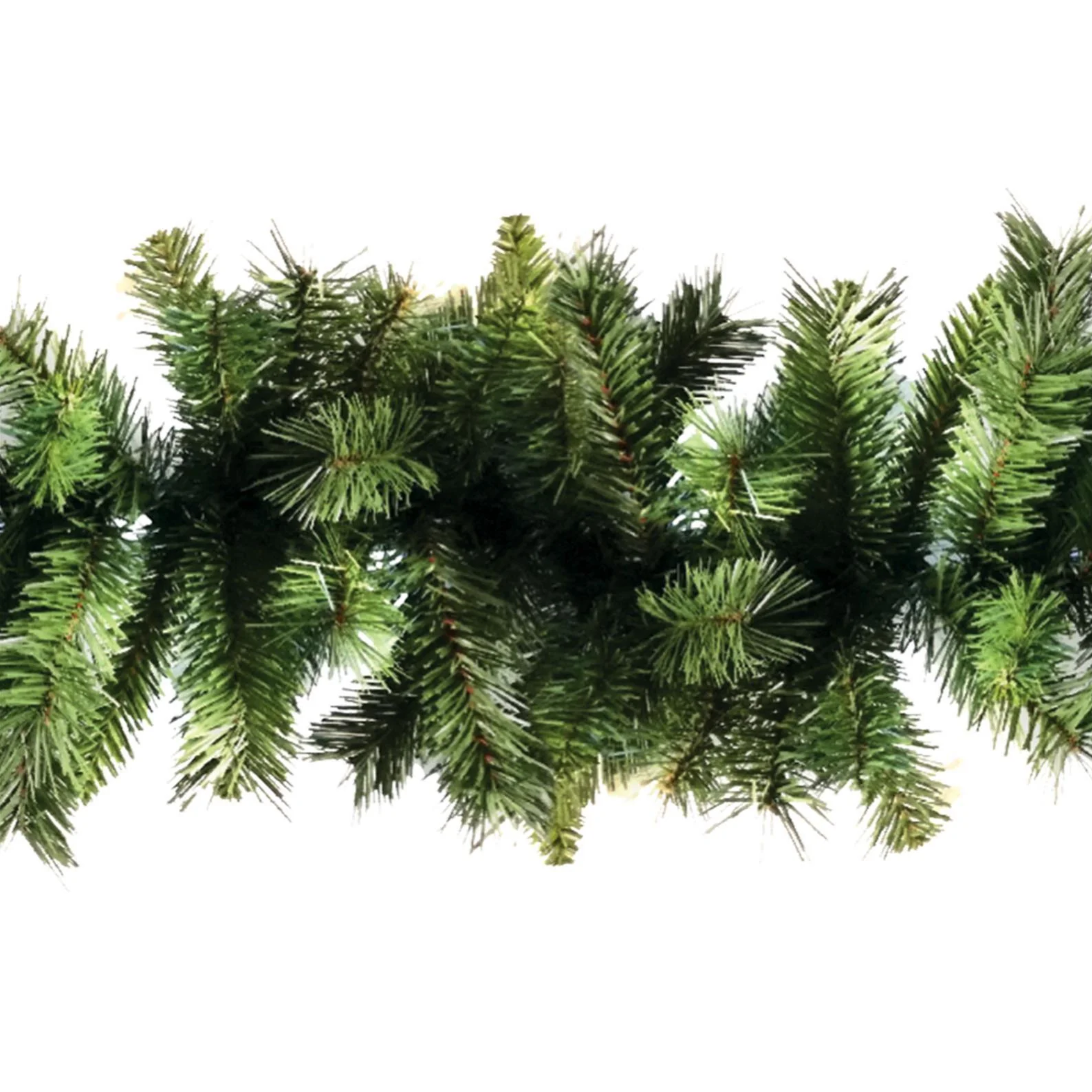 High quality PVC Christmas garland, 500cm festoon, realistic decoration, 380 branches