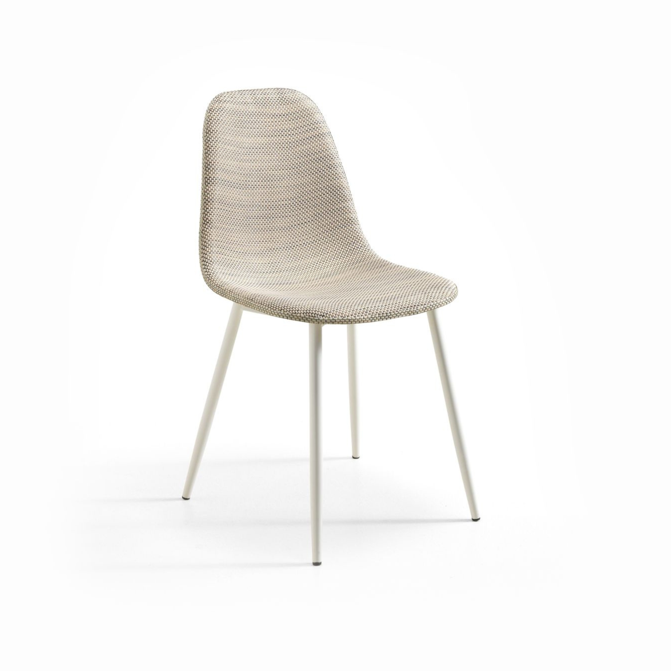 Vintage "Florida" Rattan Faux Leather Dining Chair Set