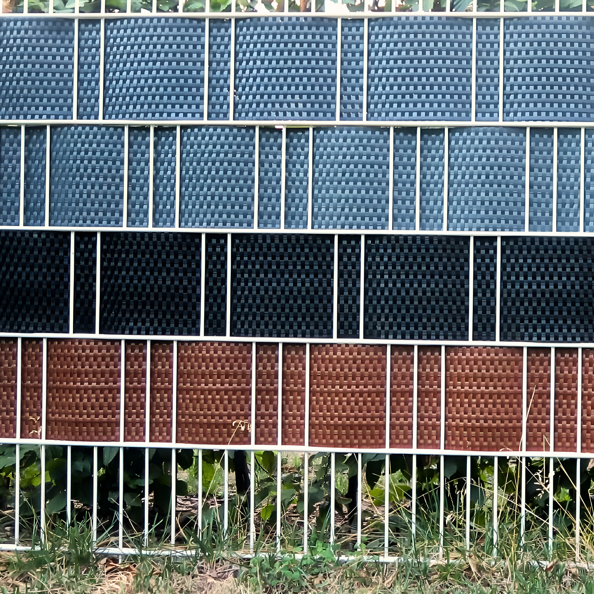 "Temp" rattan-effect privacy screen in a double-sided roll, 19 x 255 cm