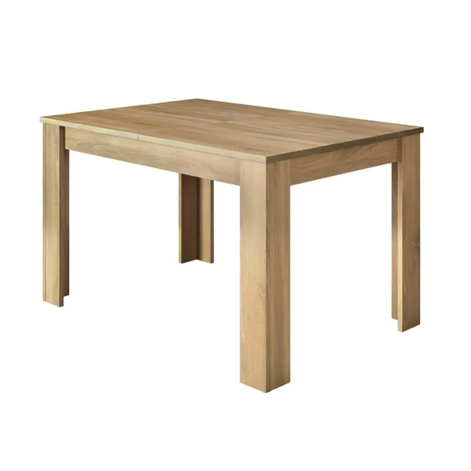 Tavolo da pranzo Kendra estensibile rettangolare in truciolato cm 190x90 78h