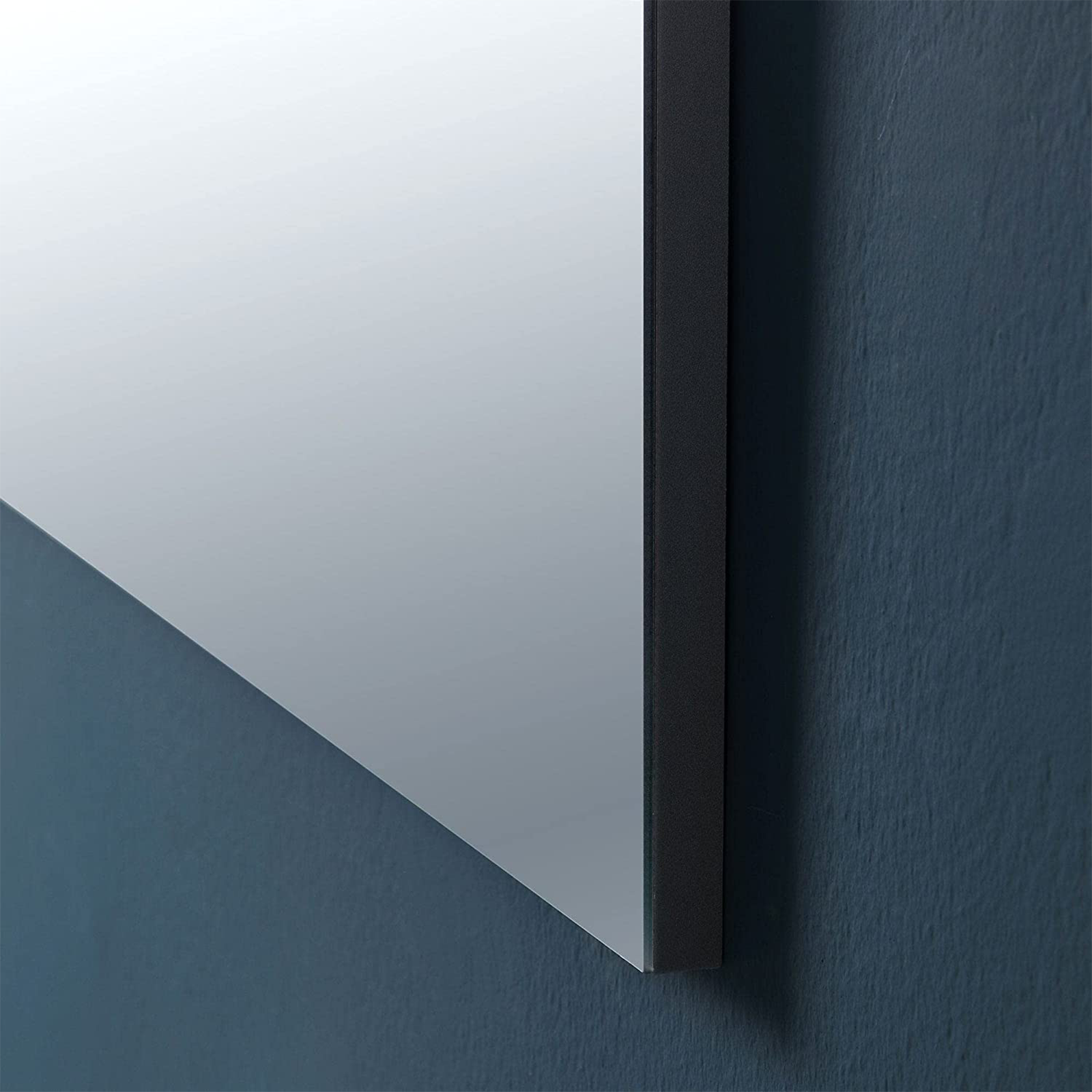 "Bogota" wall-hung bathroom cabinet with ceramic sink, chest of drawers and LED mirror