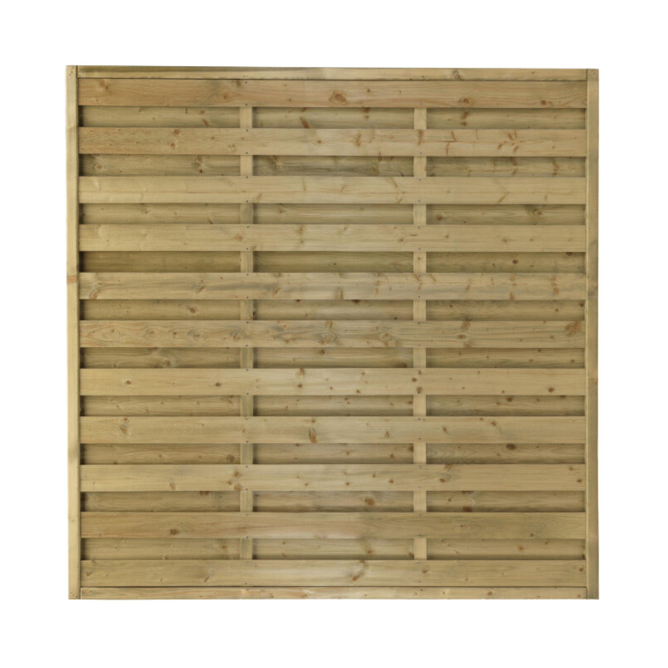 "Caterina" privacy screen made of impregnated conifer wood, 180 cm high