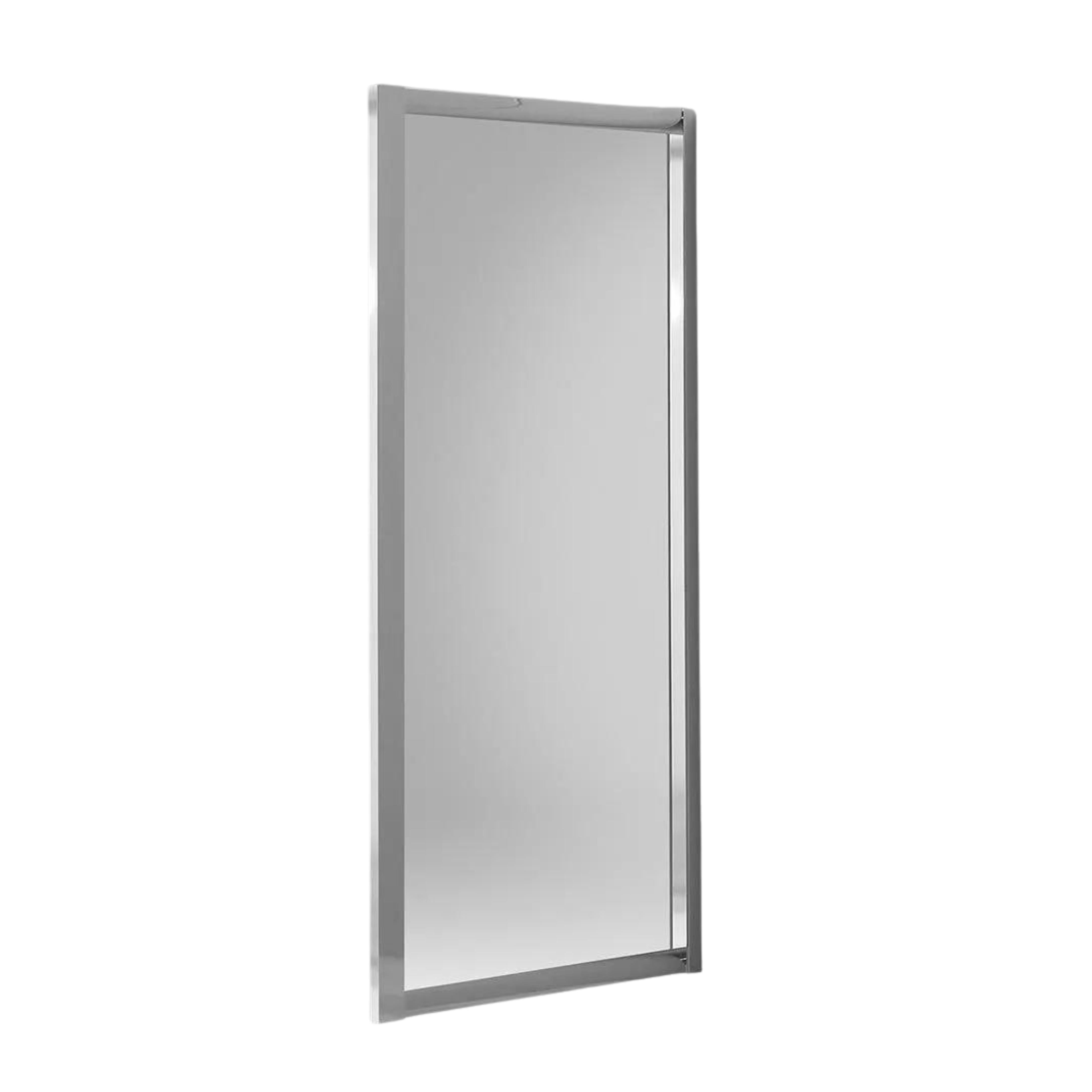 Additional fixed panel "Genova" for niche shower door in tempered glass h 185 cm