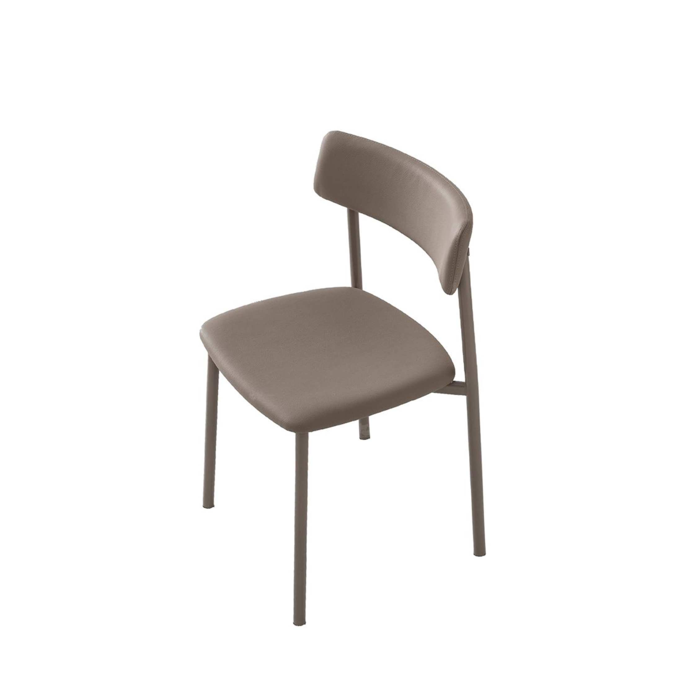 Set of modern living room chairs "Up!" with padded seat cm 49x48 81h