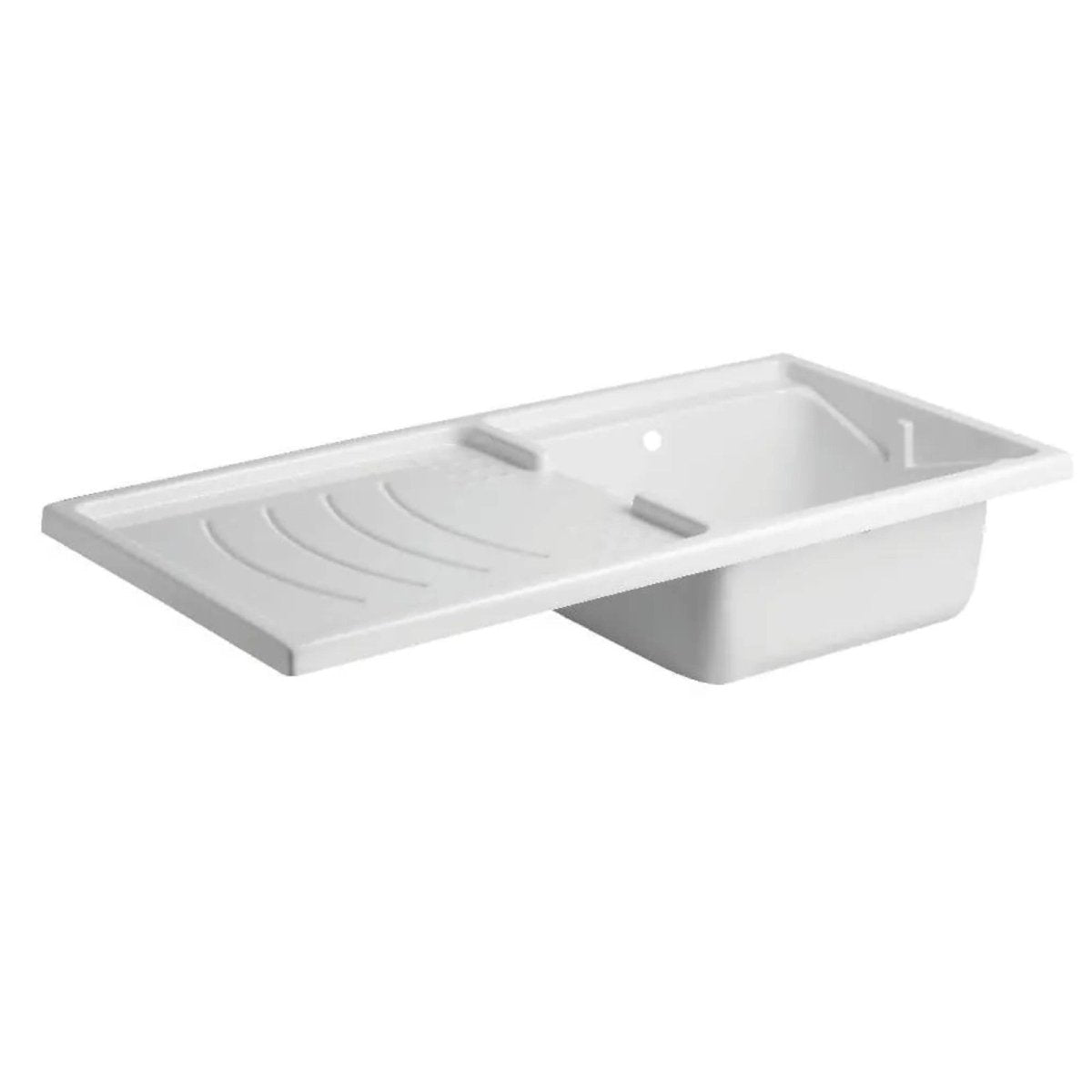 Mobile coprilavatrice "Brio1" in legno per interno vasca in resina cm 109x60 90h - MondoViro