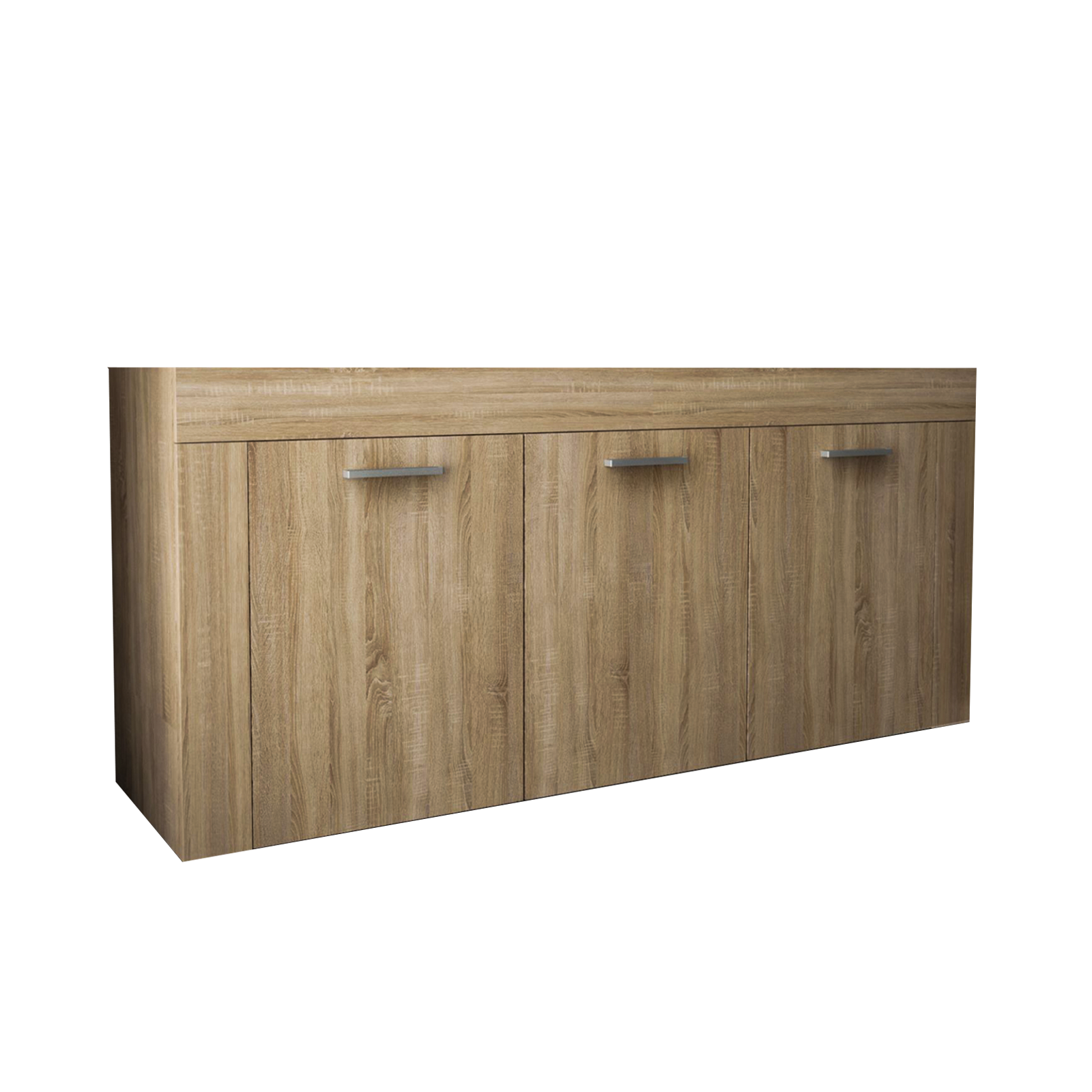 "K083" sideboard buffet sideboard wooden cabinet with 3 doors for living room cm 150x41 82h