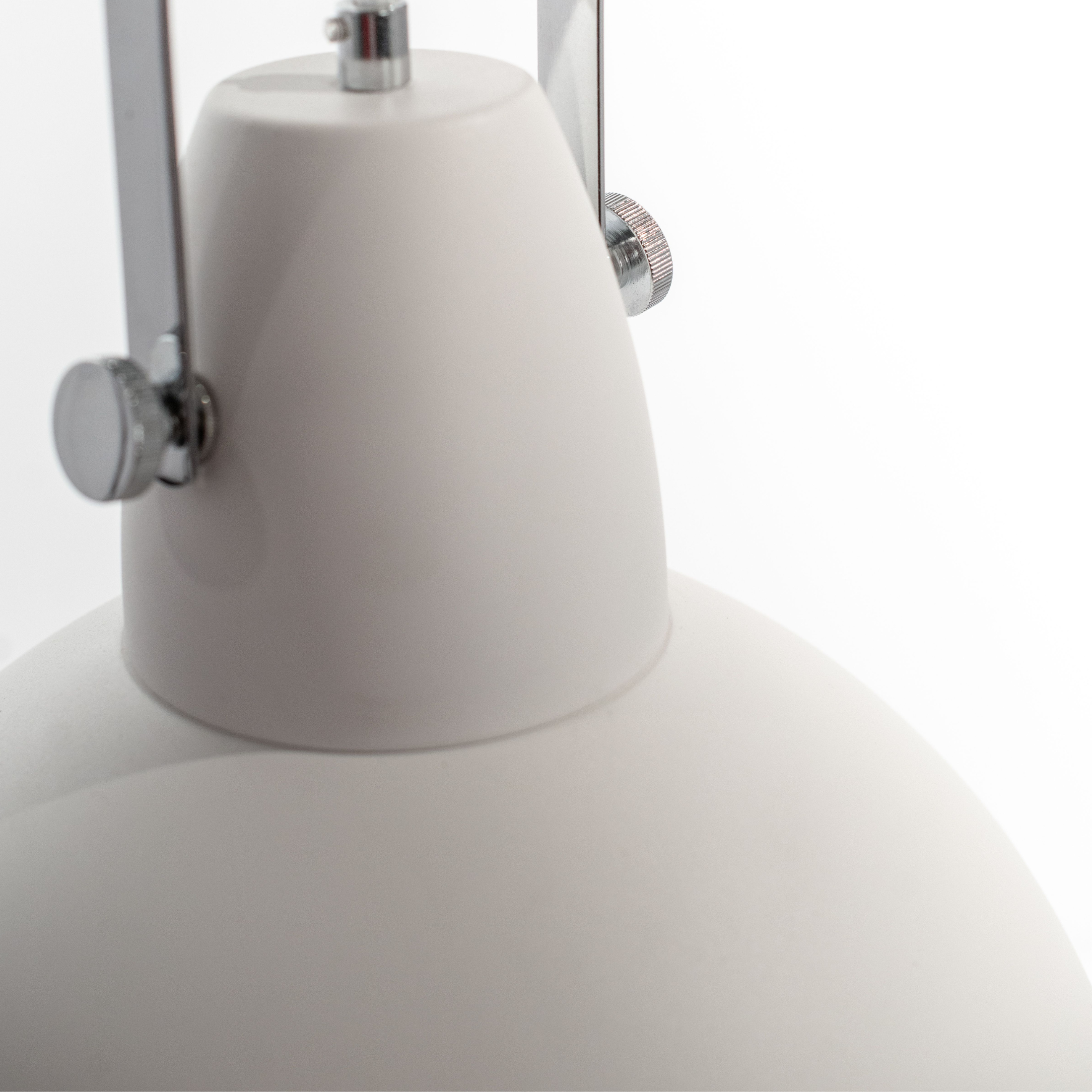 "Cage" painted metal pendant lamp with adjustable cable, 38x38 cm, 33 cm high