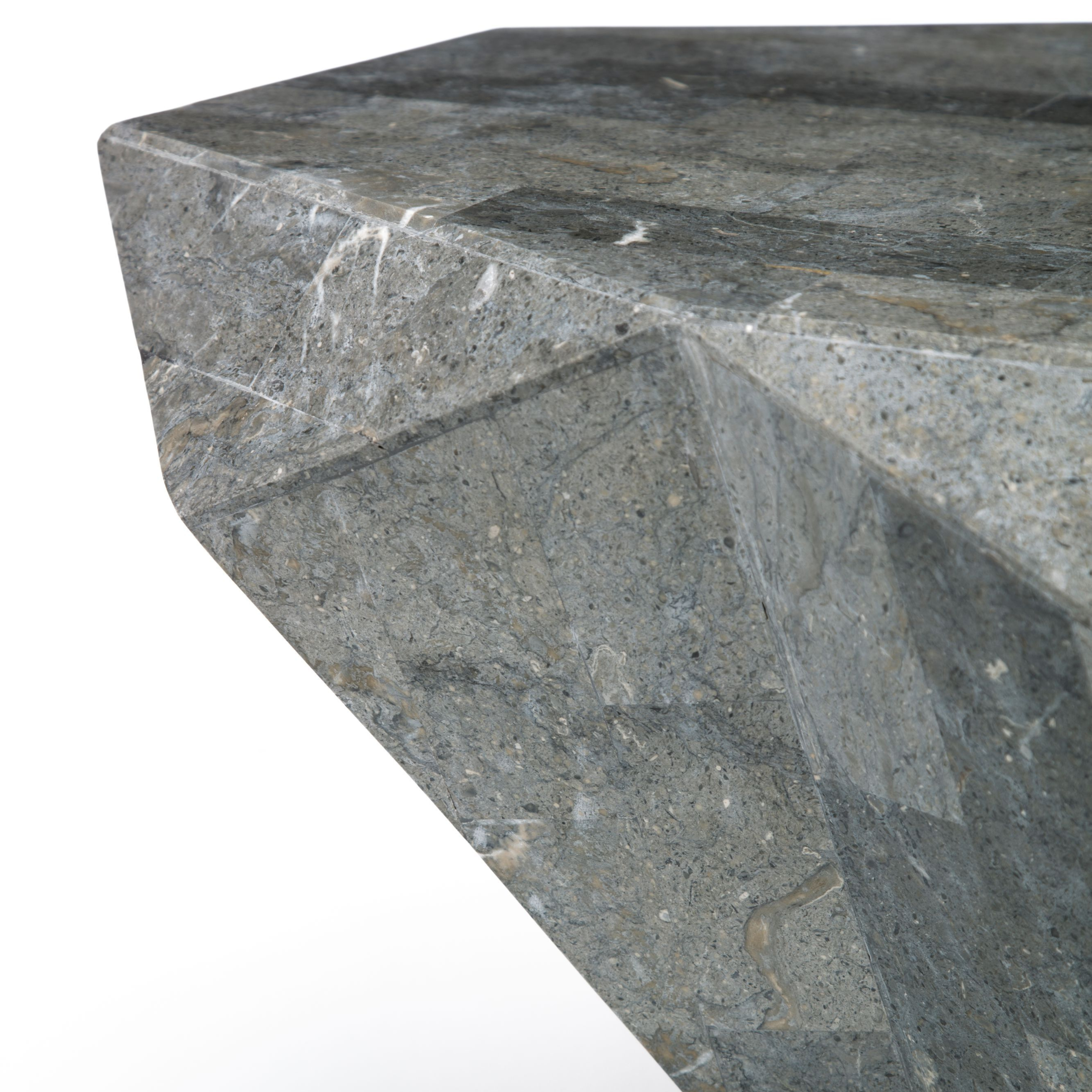 "Florenz" fossil stone coffee table