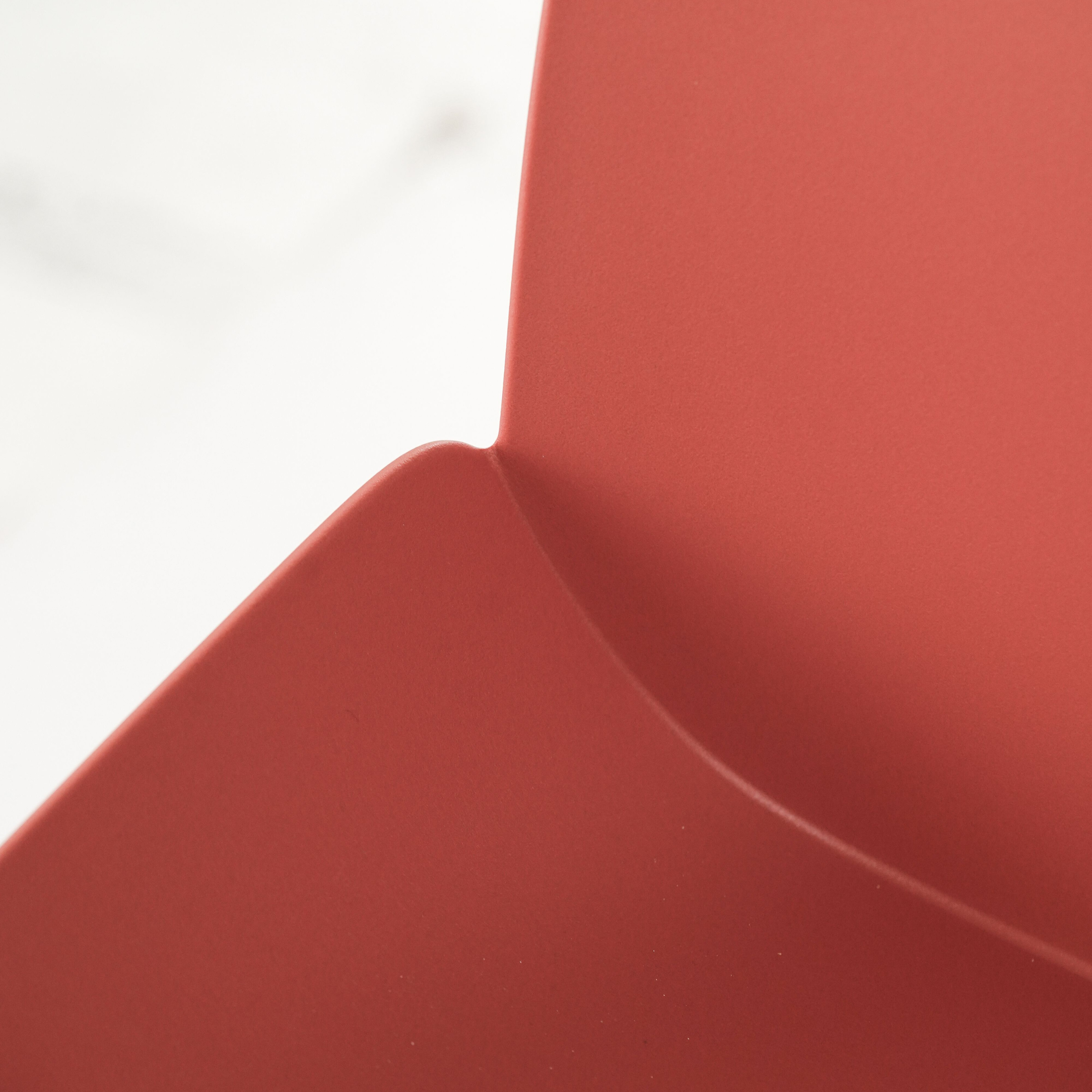 Set of modern "Azzurra" polypropylene chairs with painted metal frame for the living room