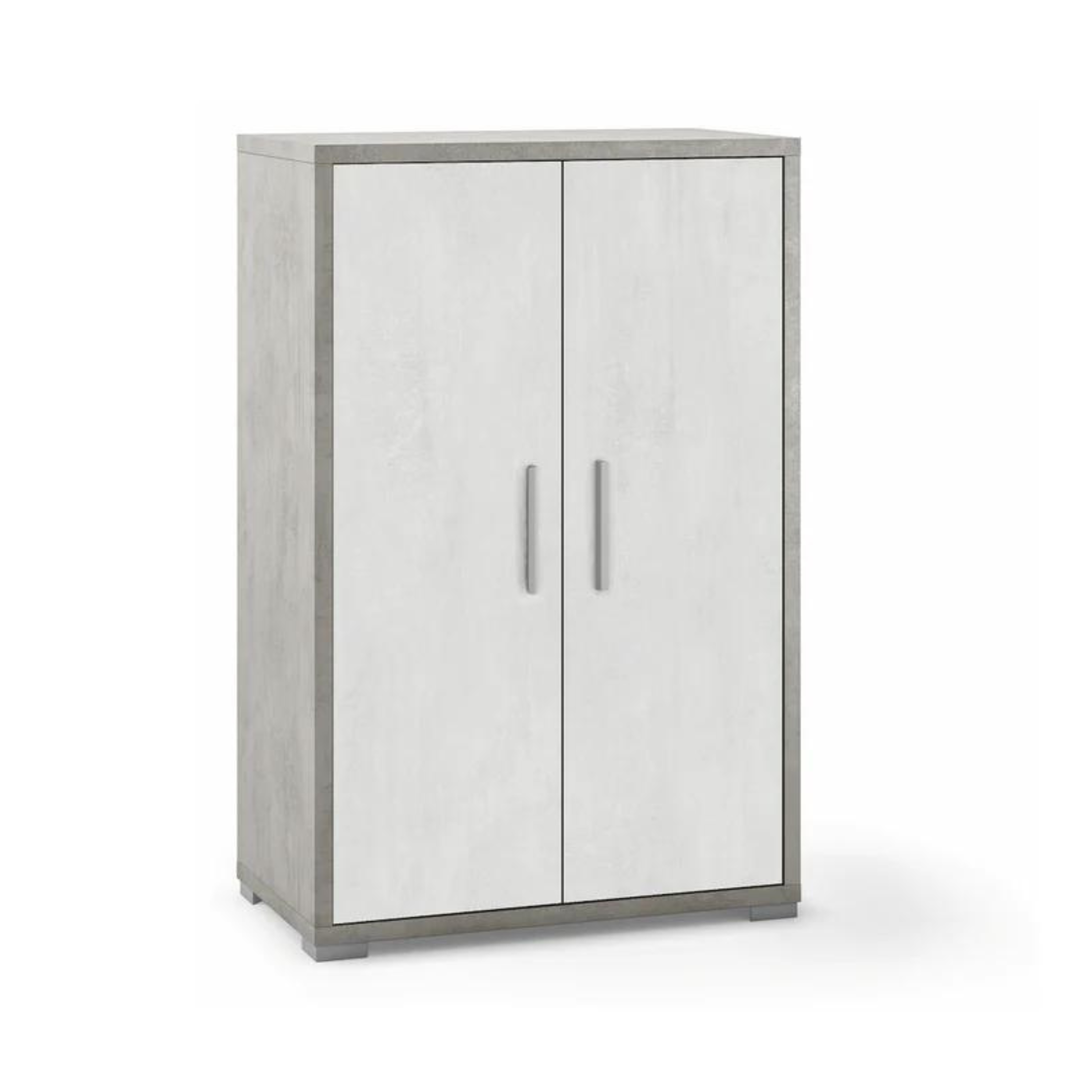 2-door cabinet with adjustable shelves "Charme" multipurpose wardrobe cm 71x41 110h