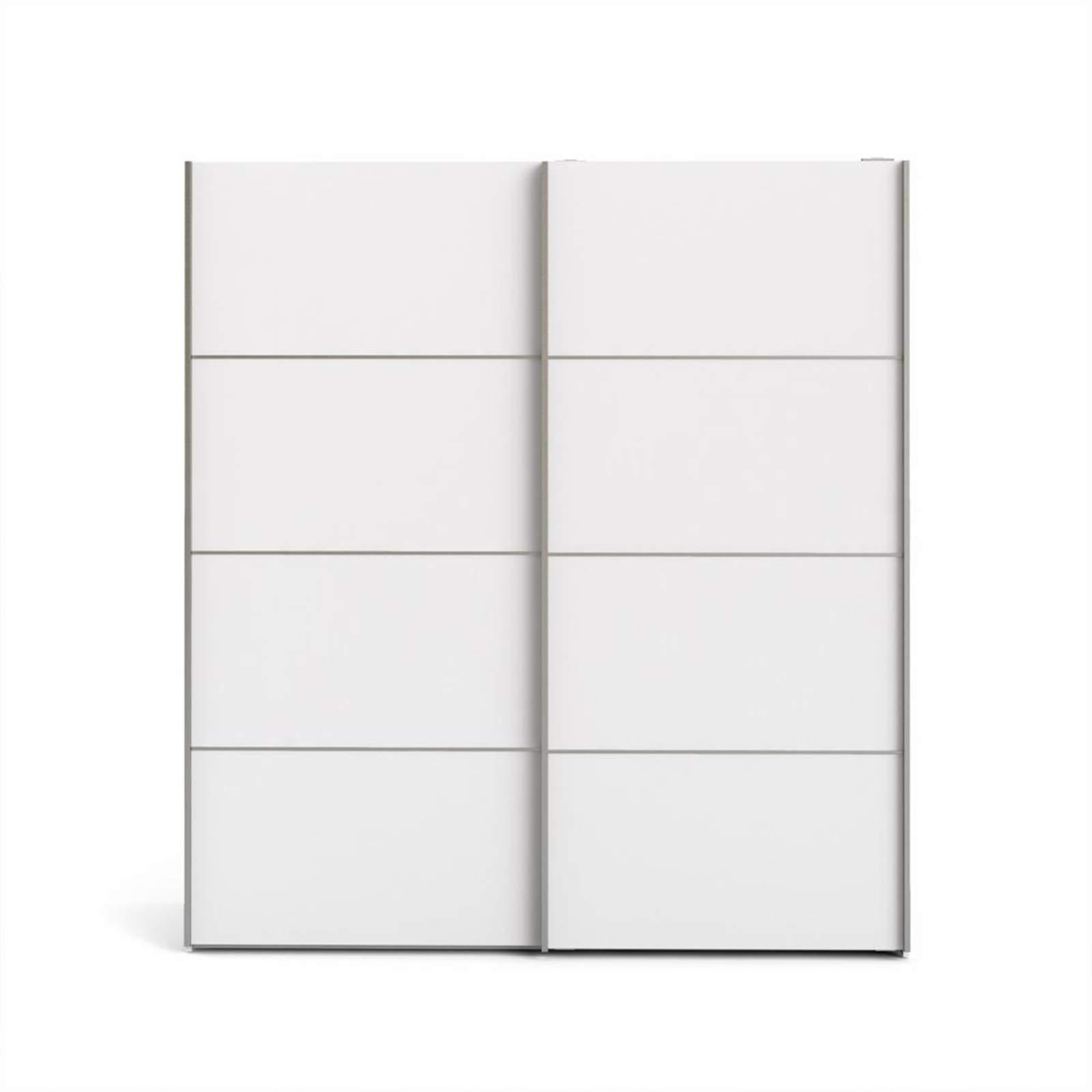 Modern wooden wardrobe "Verona" 2 sliding doors bedroom cm 182x64 201h