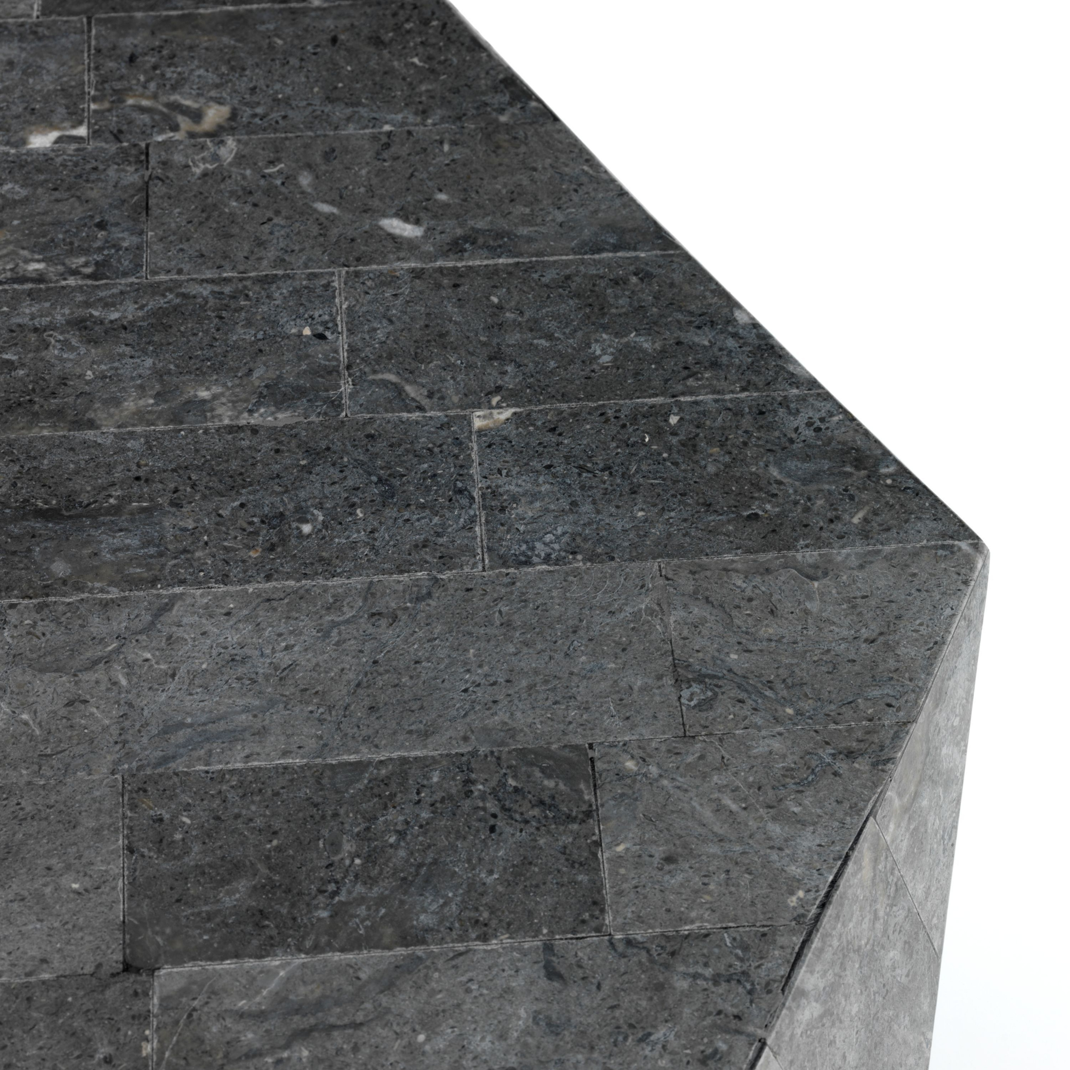 "Florenz" fossil stone coffee table