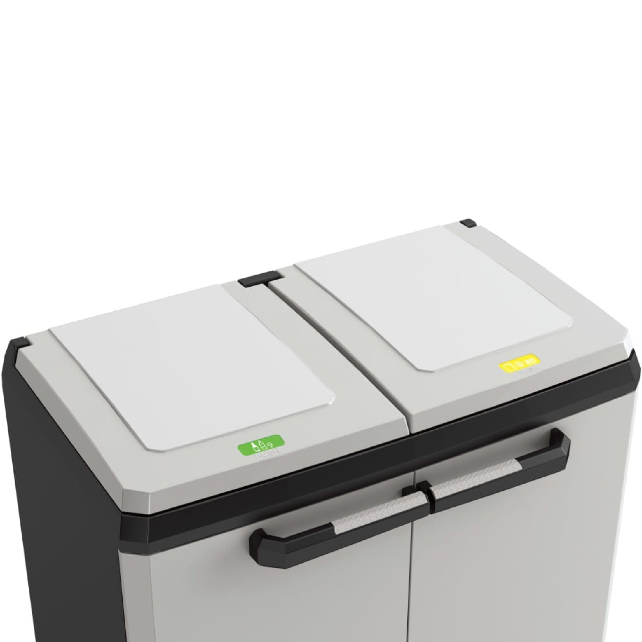 "Vida" resin garden waste recycling bin, 68x39 cm, 85 cm high