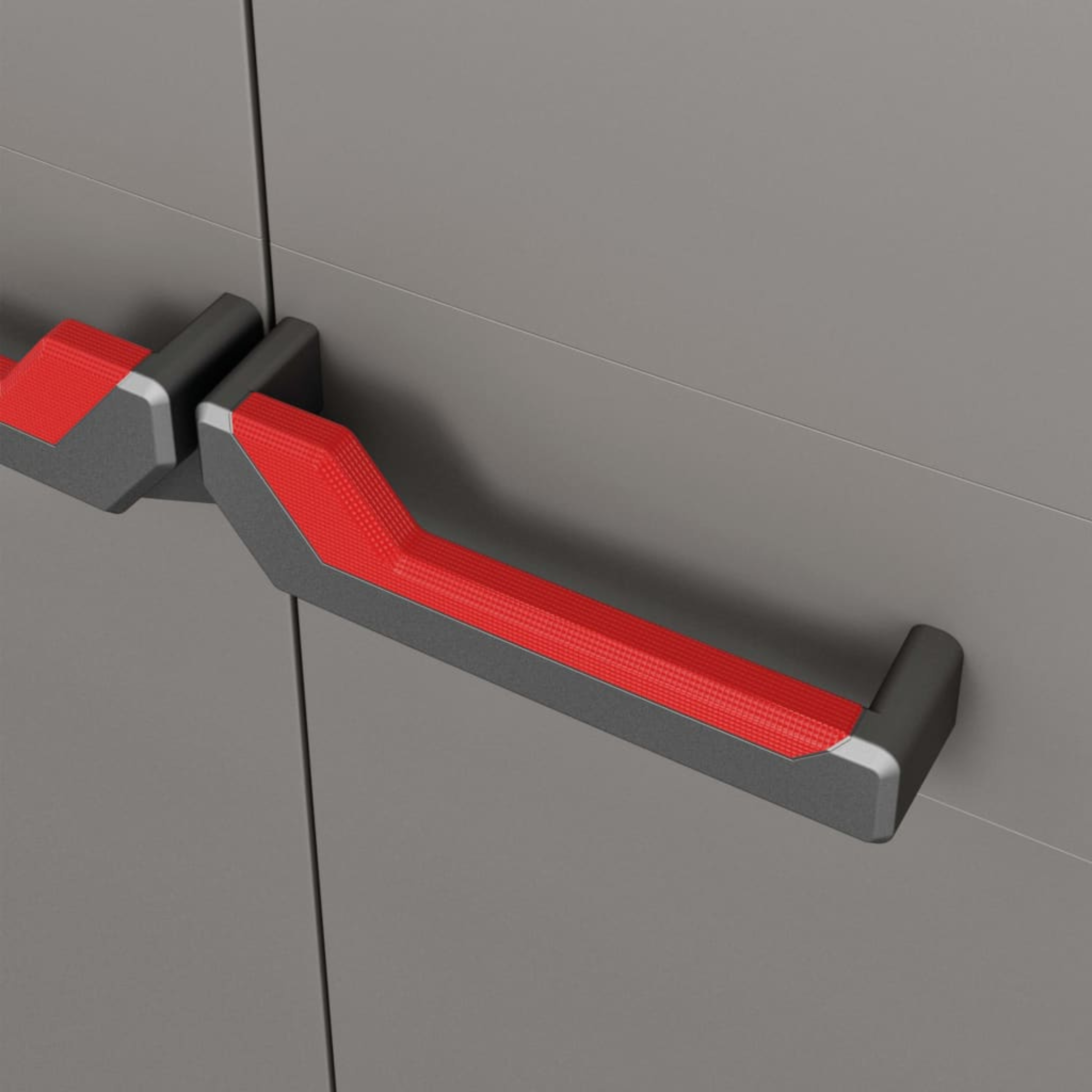 "Antonella" plastic garden cabinet, 68x39 cm