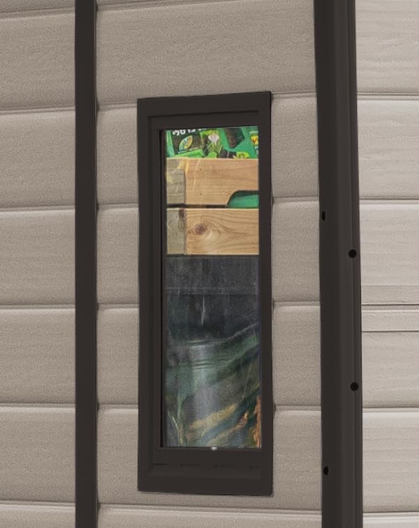 Manor "Nature Glow" Durable Wood Effect Resin Garden House