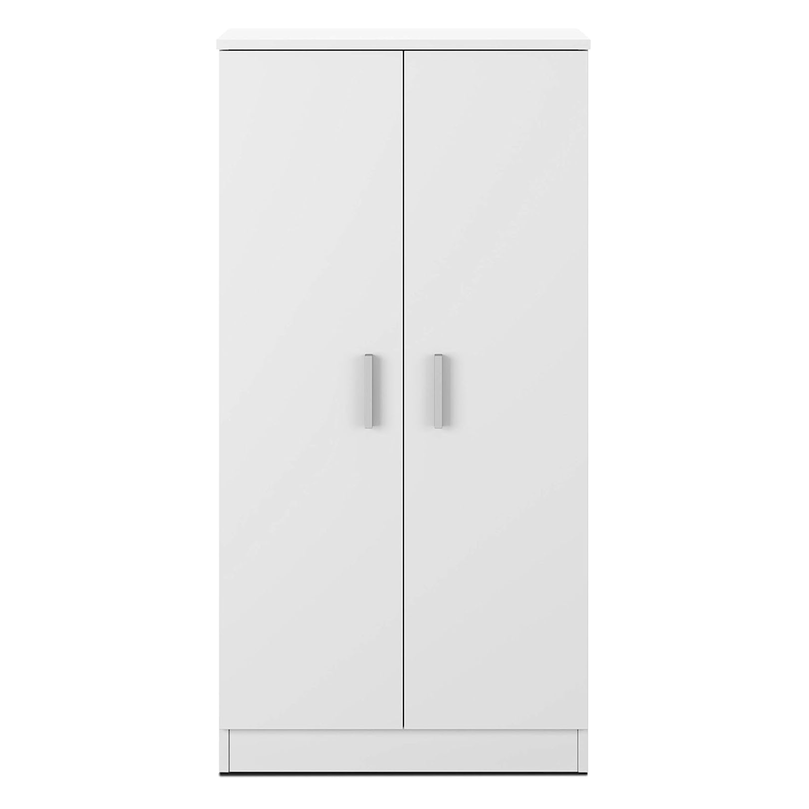 "Basic" 2-door shoe cabinet in Canadian wood with 6 shelves, 55x36 cm, 108h