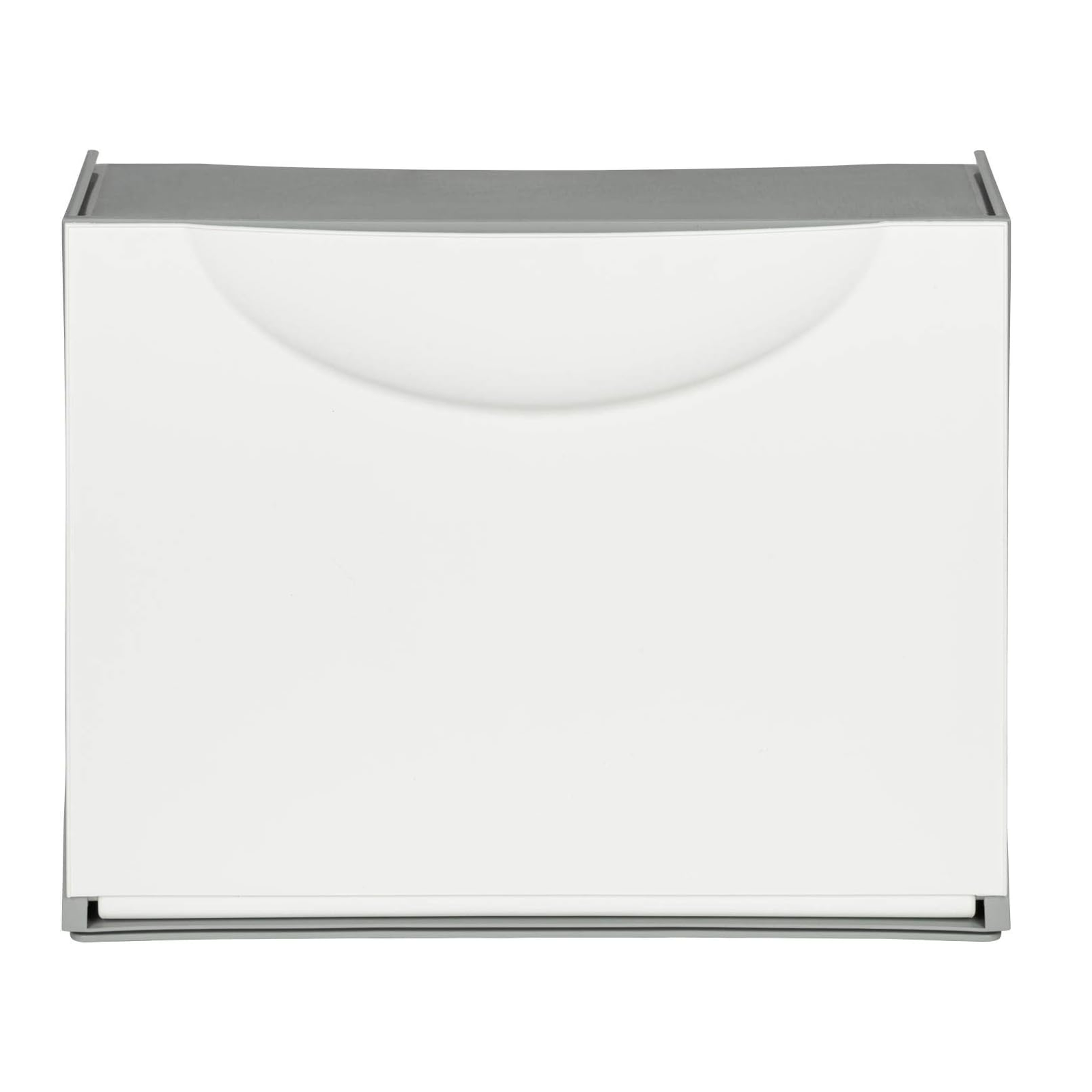 Modular plastic shoe rack with retractable door, 51x19 cm, 39h