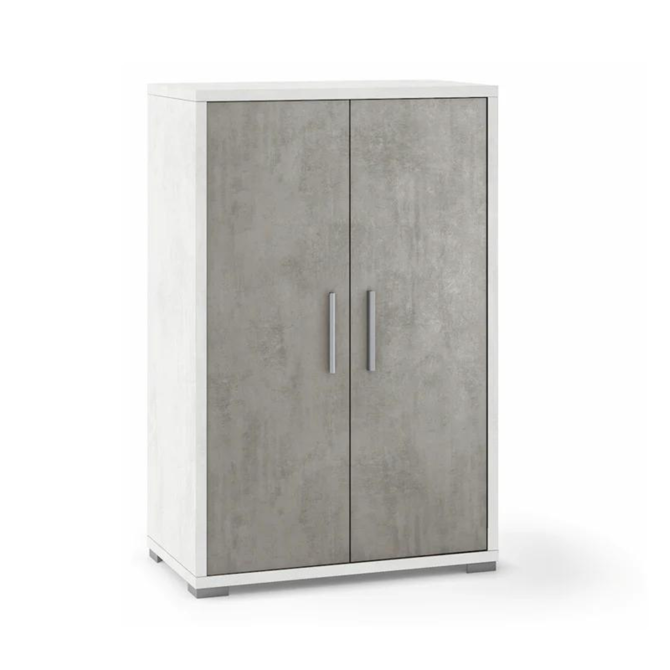 2-door cabinet with adjustable shelves "Charme" multipurpose wardrobe cm 71x41 110h