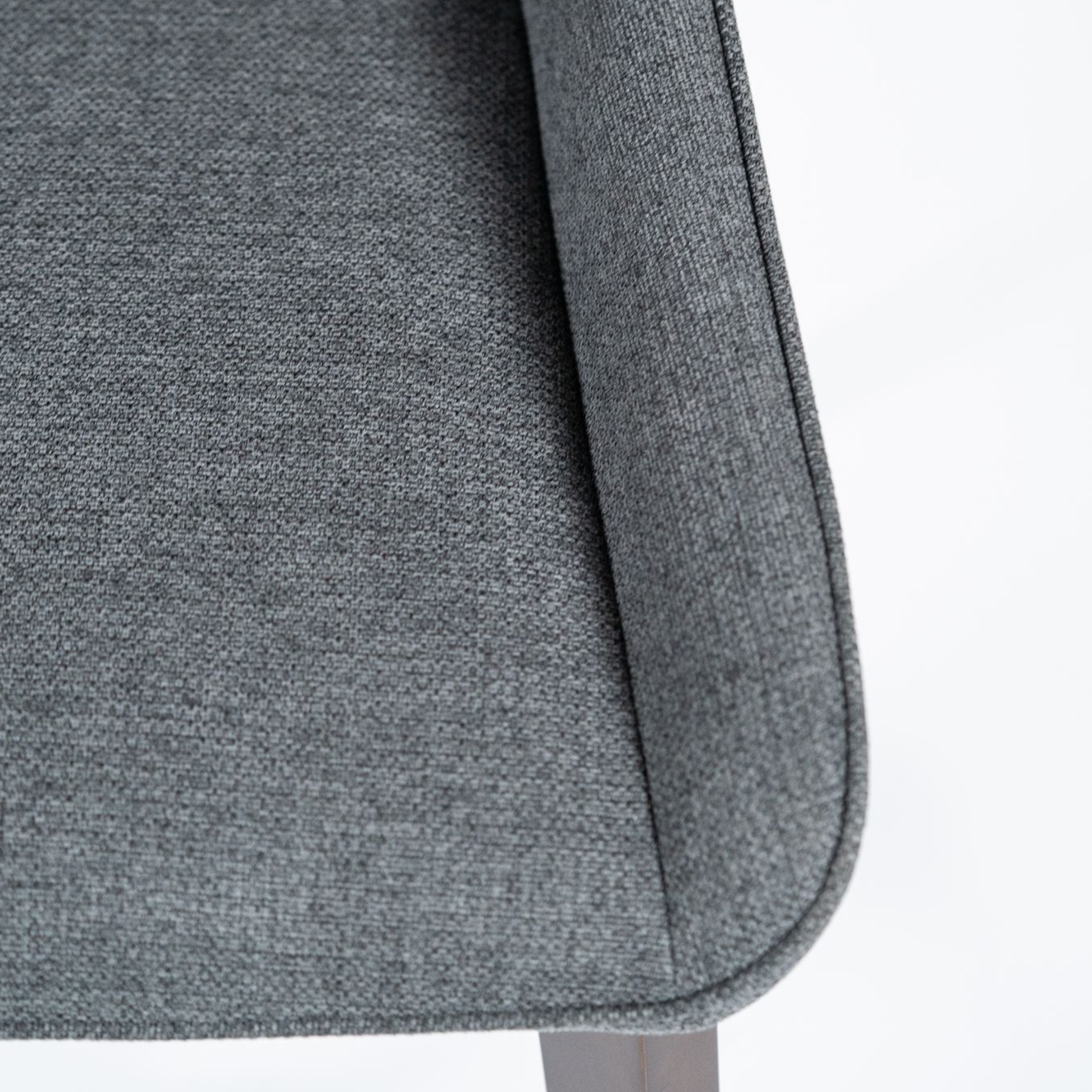 Set of modern "Orchidea" upholstered living room chairs in fabric, 49.5x62 cm, 87h