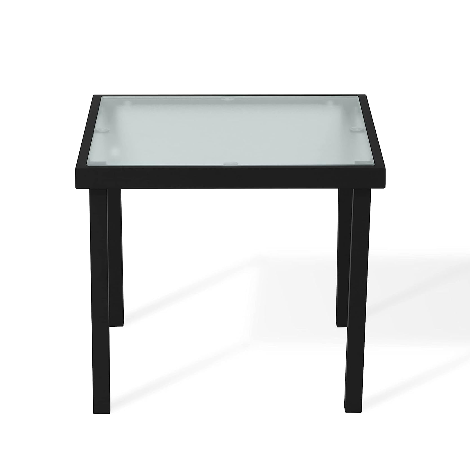 "Havana" steel garden lounge set with coffee table and 2 armchairs