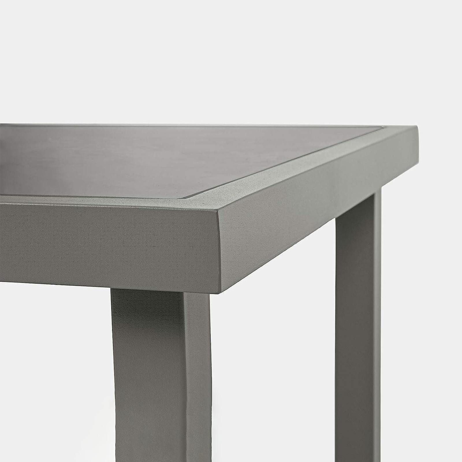 "Havana" steel garden lounge set with coffee table and 2 armchairs