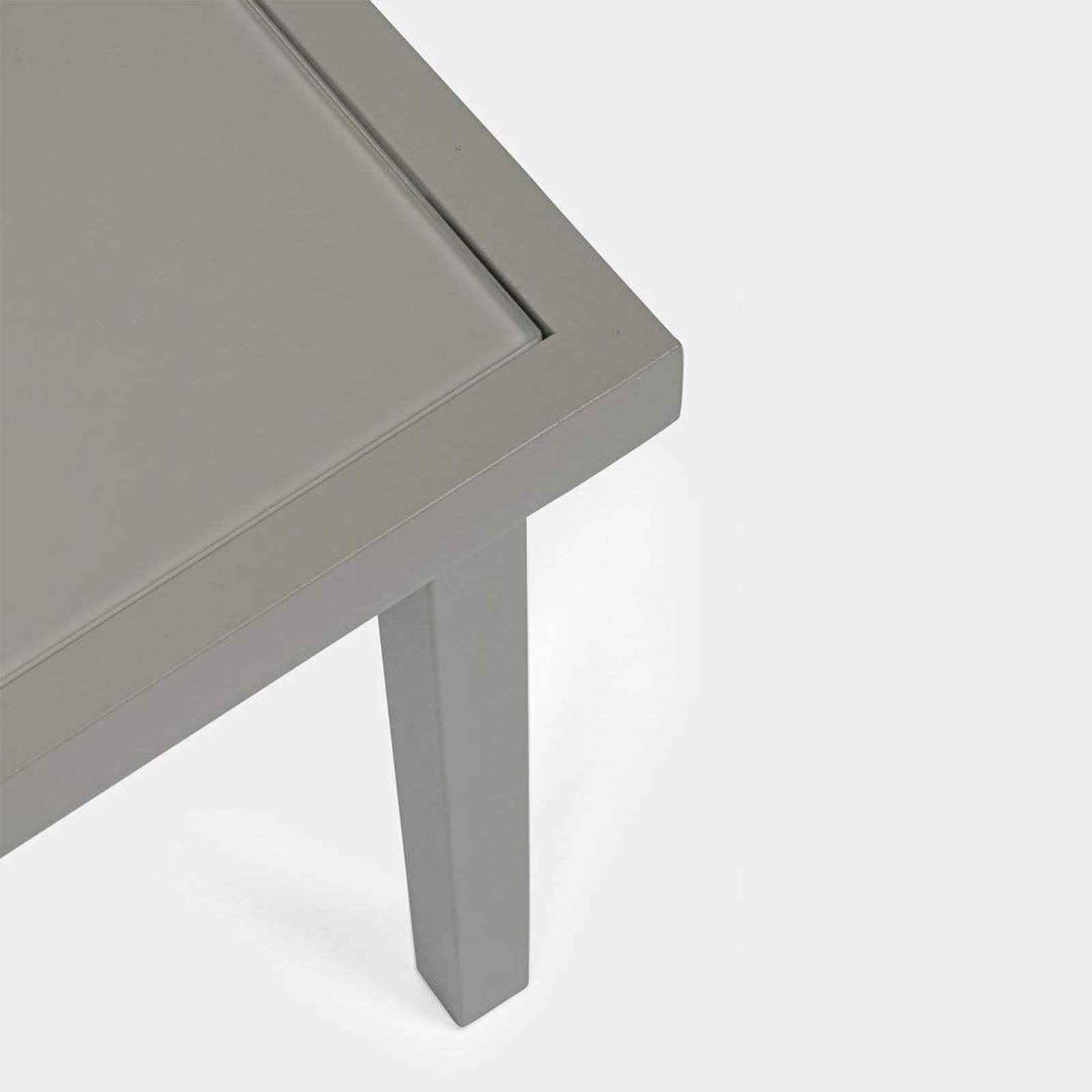 "Havana" steel garden lounge set with coffee table and 2 armchairs