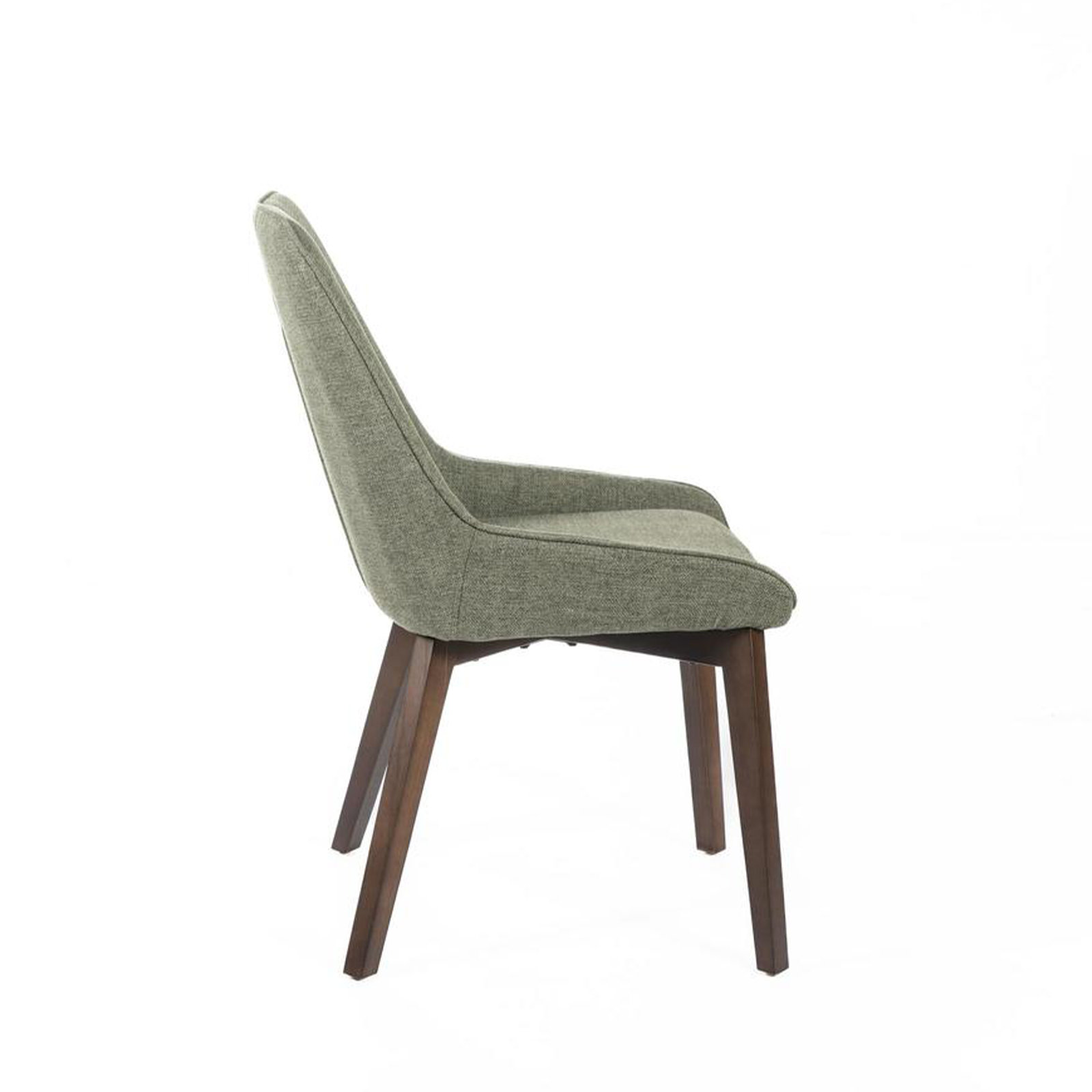 Set of modern "Orchidea" upholstered living room chairs in fabric, 49.5x62 cm, 87h